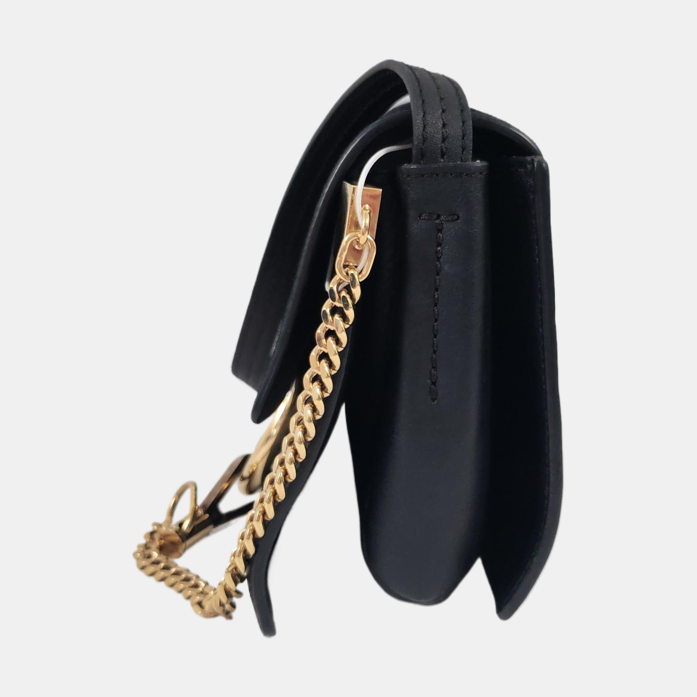 Chloé Faye Small size Black cowhide crossbody handbag single shoulder bag Golden Silver Hardware-(SKU)-960388895