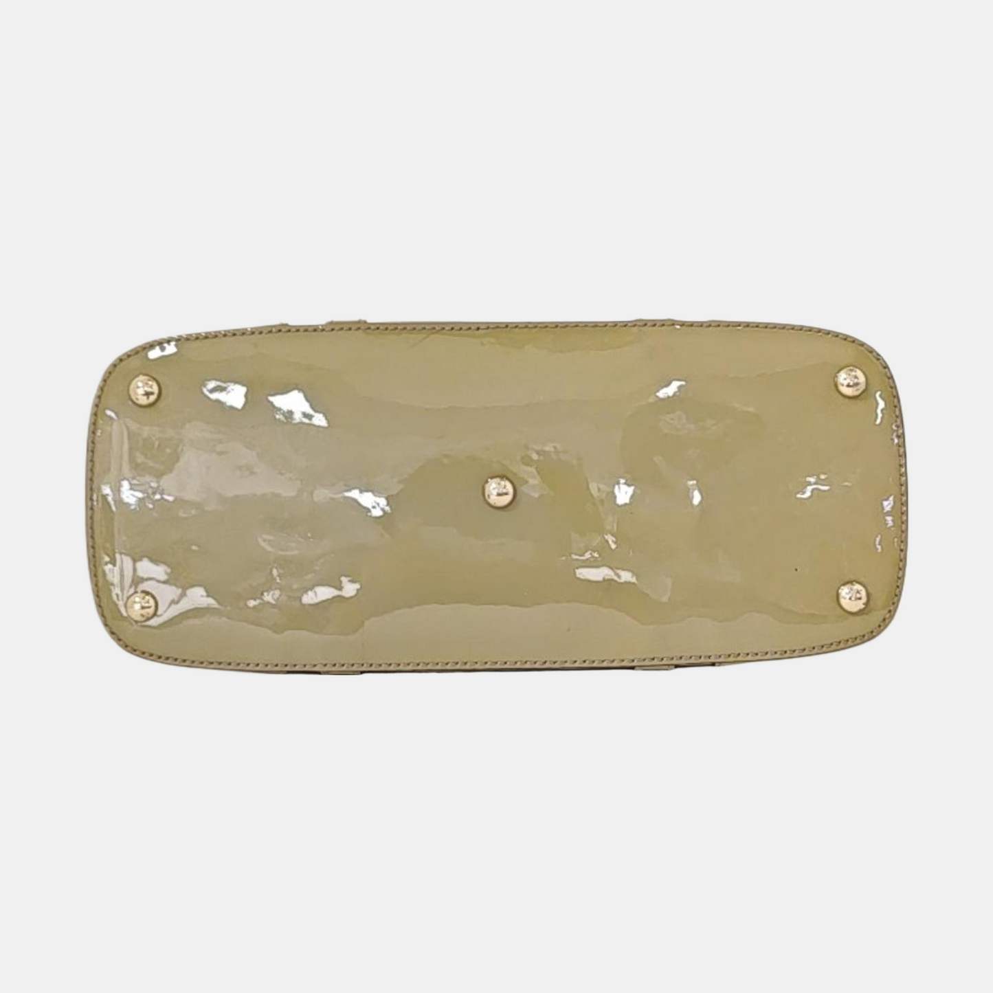 GUCCI Ligne Shima Mustard Yellow Patent Leather Single Shoulder Bag Crossbody Handbag Golden hardware Removable shoulder strap-(SKU)-13486443