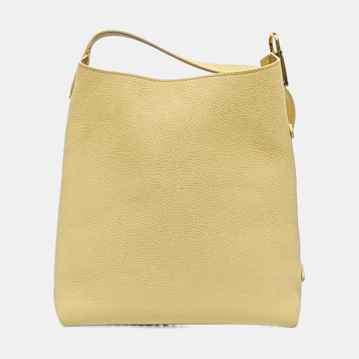 LOUIS VUITTON LOW KEY HOBO Small Mustard Yellow Leather Monogram Single Shoulder Bag with Detachable Strap-(SKU)-954611544