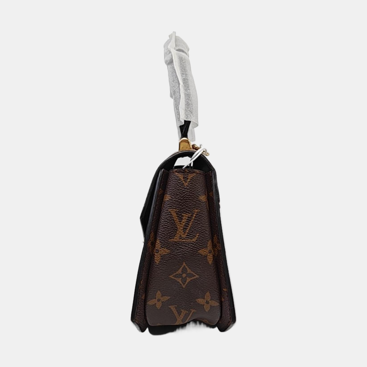 LOUIS VUITTON EDEN Brown Coated Canvas Monogram Crossbody Bag Shoulder Bag Handbag Gold Hardware Removable Strap-(SKU)-962056343