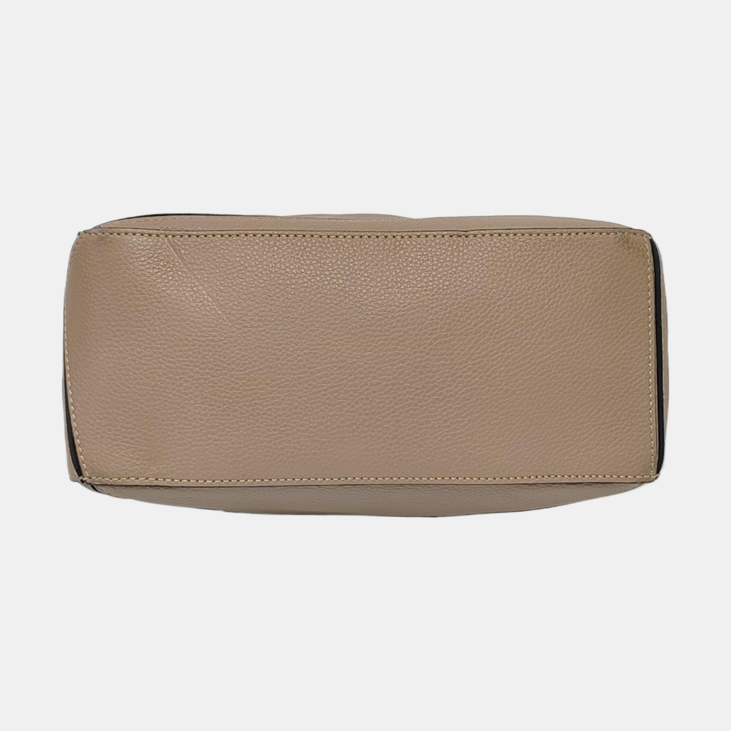 LOEWE Puzzle Small Khaki Calfskin Geometric Bag Crossbody Shoulder Bag with Detachable Strap and Golden Hardware-(SKU)-964095493