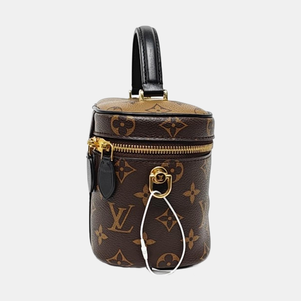 LOUIS VUITTON NICE Small Brown Coated Canvas Monogram Single Shoulder Bag Handbag Crossbody Bag Golden Hardware Removable Strap-(SKU)-964285955