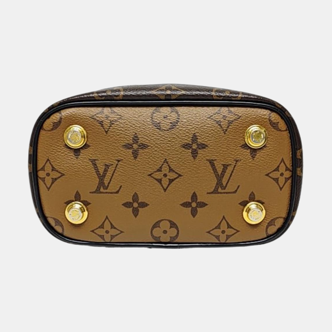 LOUIS VUITTON NICE Small Brown Coated Canvas Monogram Single Shoulder Bag Handbag Crossbody Bag Golden Hardware Removable Strap-(SKU)-964285955