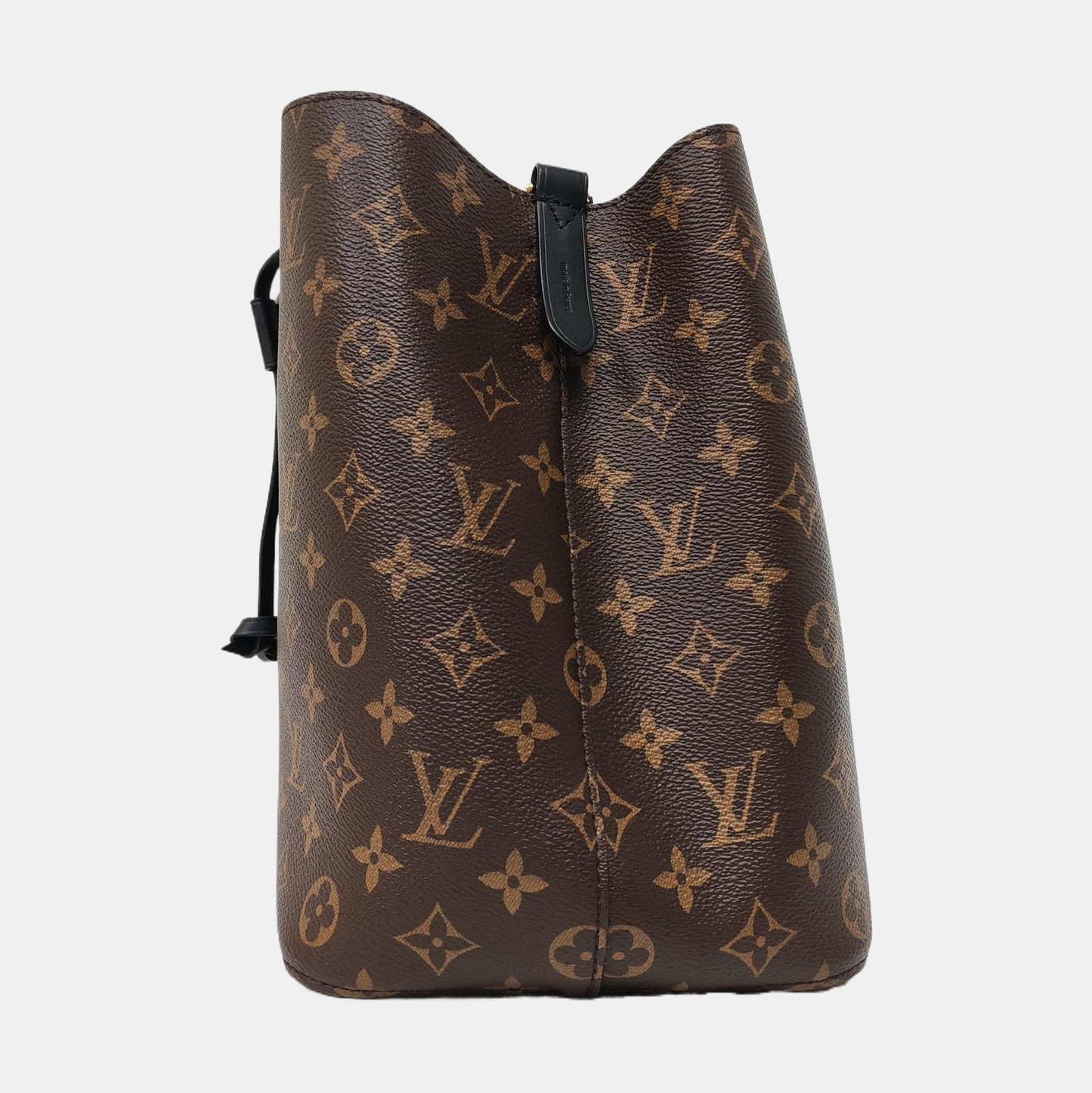 LOUIS VUITTON NÉONOÉ Medium Brown Coated Canvas Monogram Neverfull Shoulder Bag with Gold Hardware and Detachable Strap-(SKU)-964794729