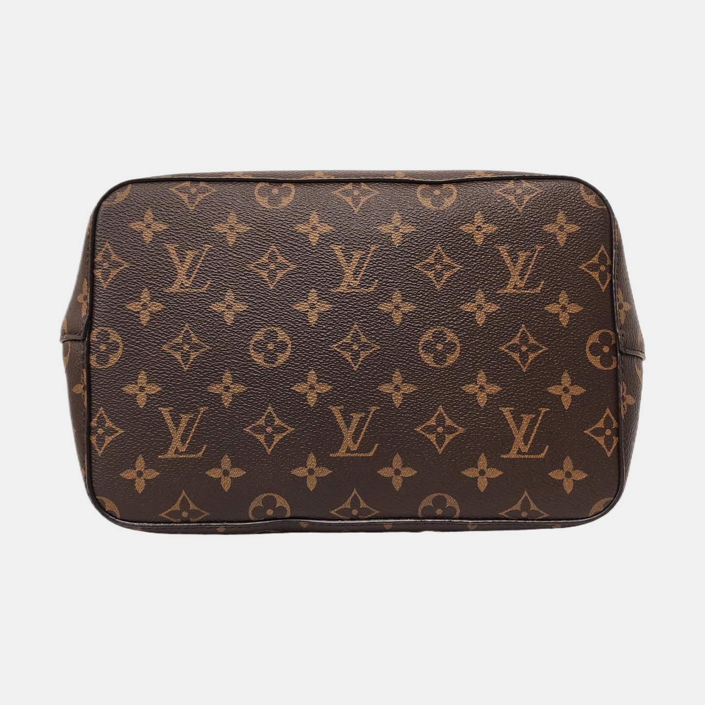 LOUIS VUITTON NÉONOÉ Medium Brown Coated Canvas Monogram Neverfull Shoulder Bag with Gold Hardware and Detachable Strap-(SKU)-964794729