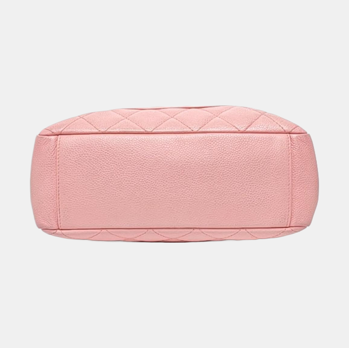 CHANEL CHANEL PST Pink Calfskin Quilted Handbag Gold Hardware 8 Clasp-(SKU)-964725019