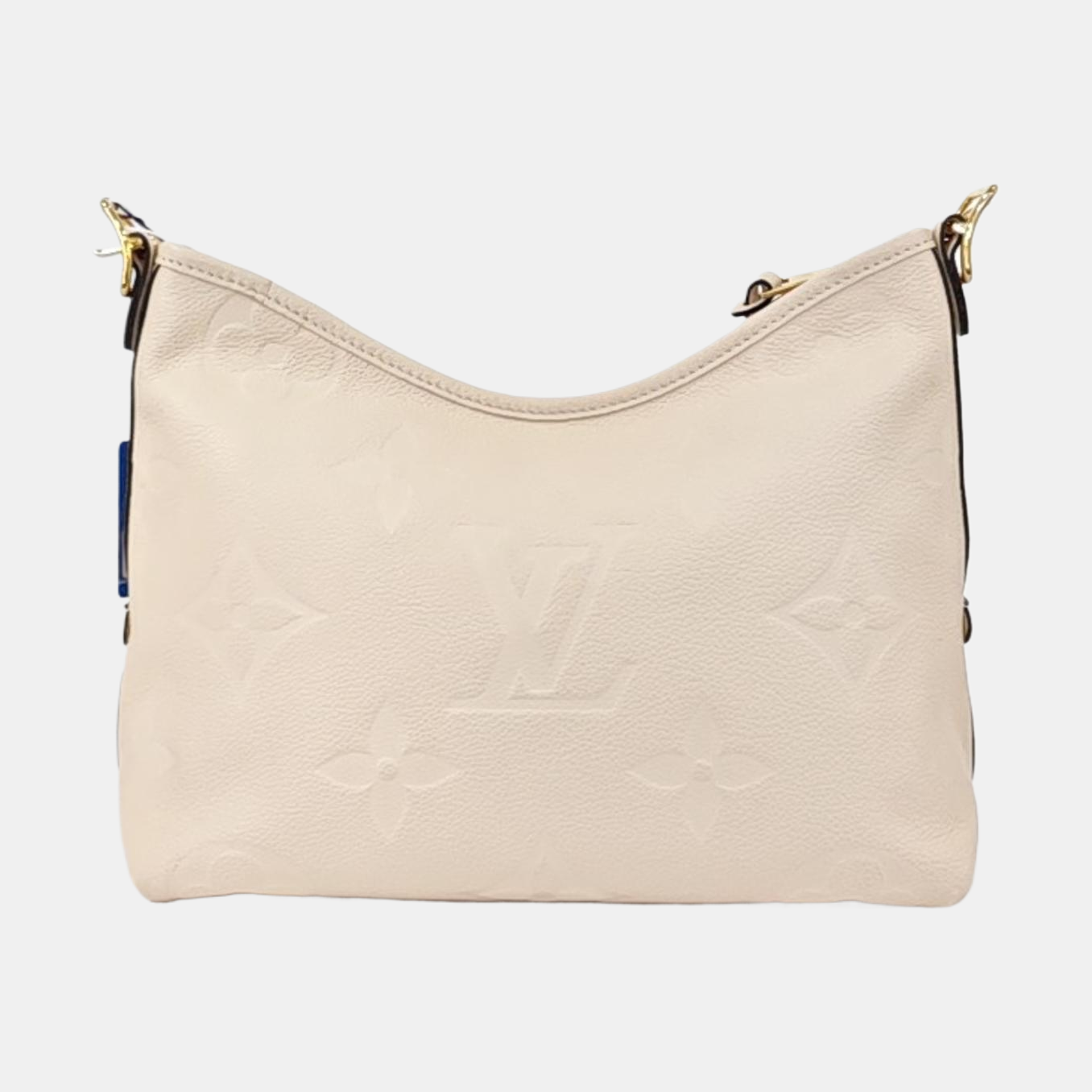 LOUIS VUITTON CARRYALL Small Beige Leather Monogram Damier Ebene Shoulder Bag Tote Bag Crossbody Golden Hardware Removable Shoulder Strap-(SKU)-965118869