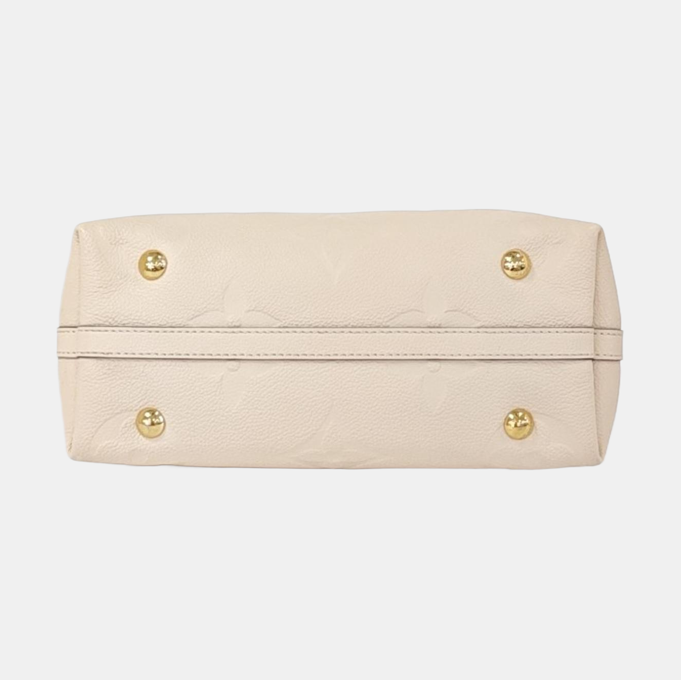 LOUIS VUITTON CARRYALL Small Beige Leather Monogram Damier Ebene Shoulder Bag Tote Bag Crossbody Golden Hardware Removable Shoulder Strap-(SKU)-965118869