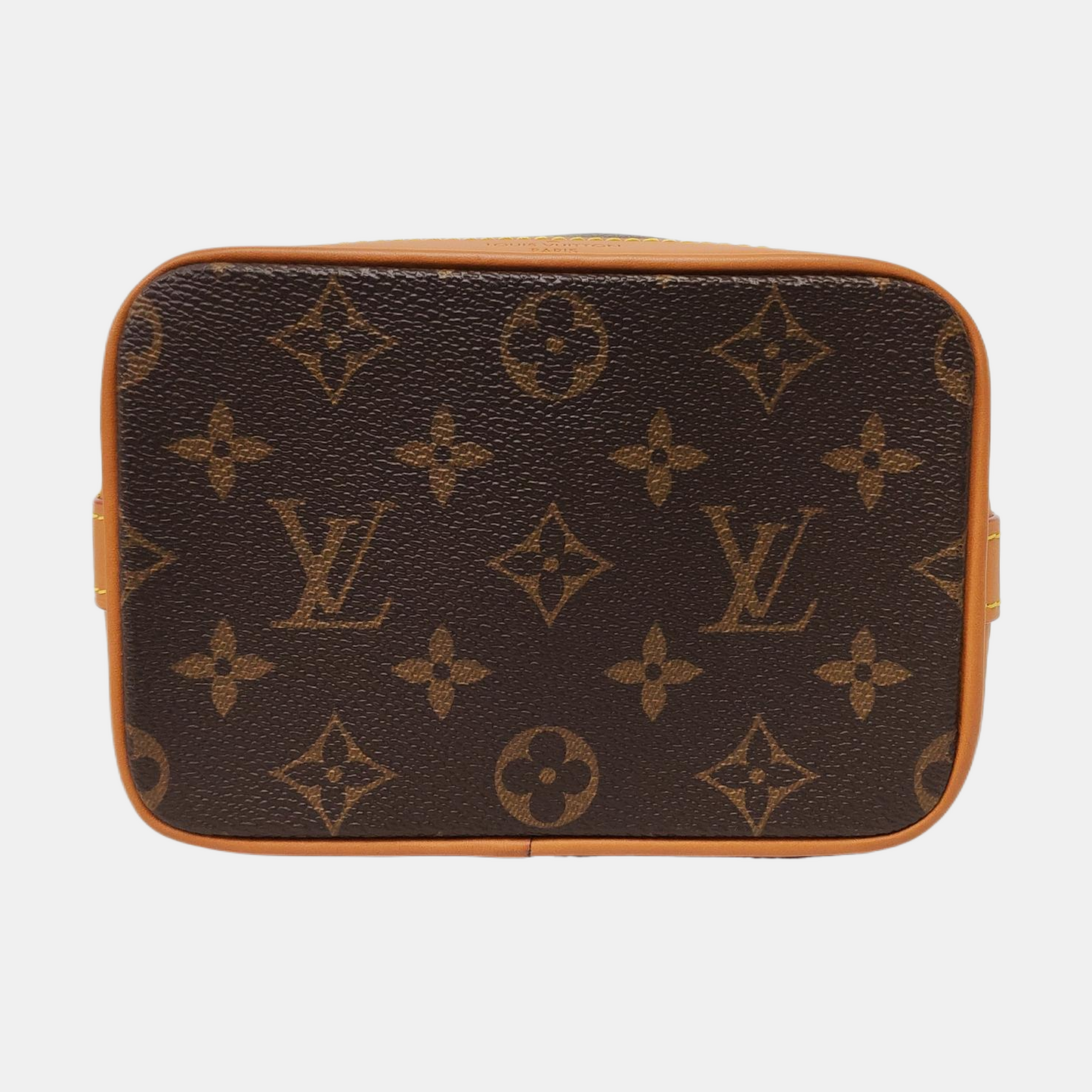 LOUIS VUITTON MILK BOX Brown Coated Canvas Monogram Shoulder Bag with Removable Strap-(SKU)-965414413