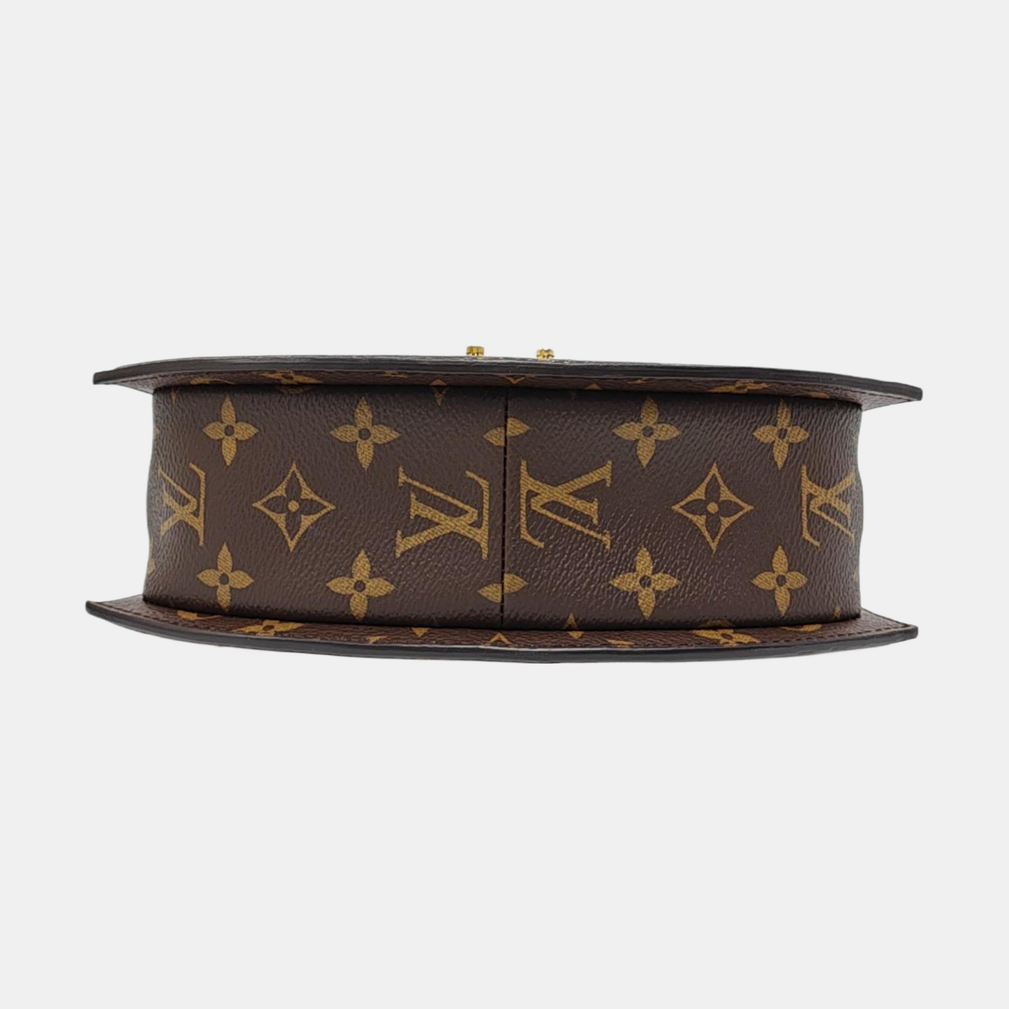 LOUIS VUITTON EDEN Brown Coated Canvas Monogram Crossbody Tote Bag Single Shoulder Bag Golden Hardware Removable Strap-(SKU)-965586639