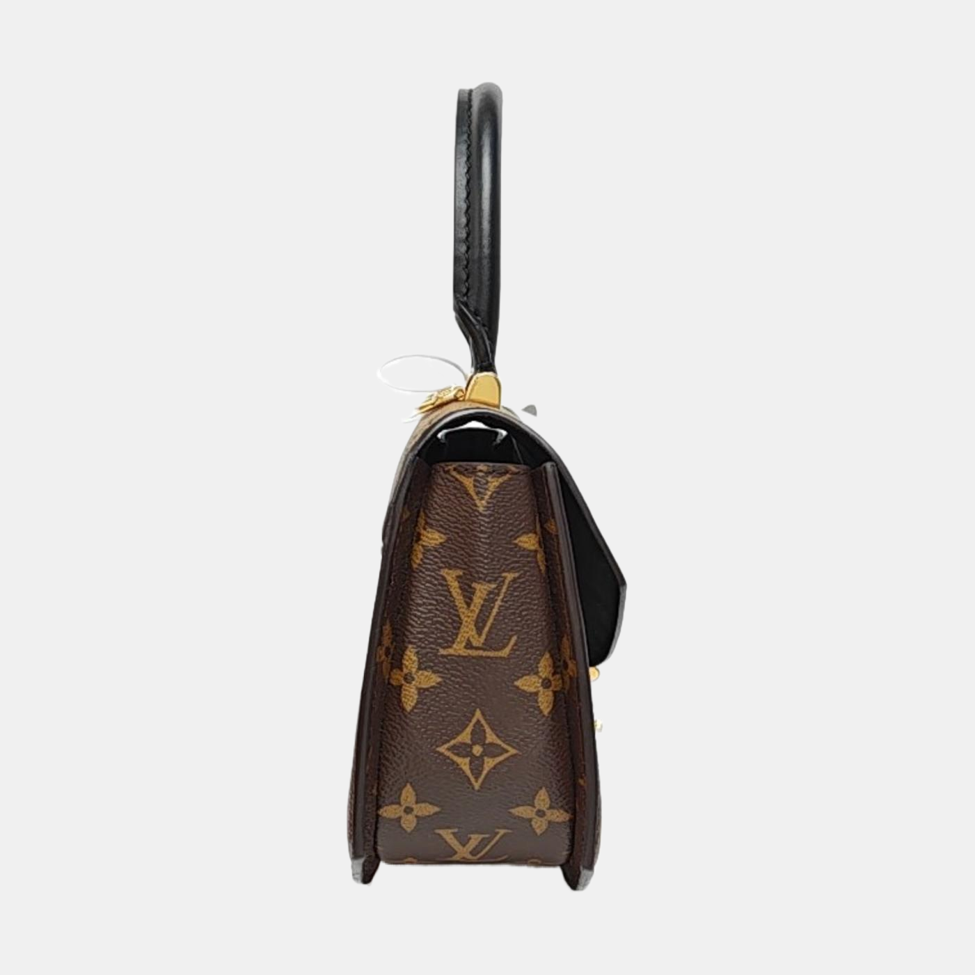 LOUIS VUITTON EDEN Brown Coated Canvas Monogram Shoulder Bag Tote Bag Crossbody Bag Golden Hardware Removable Strap Complete Accessories-(SKU)-965955007