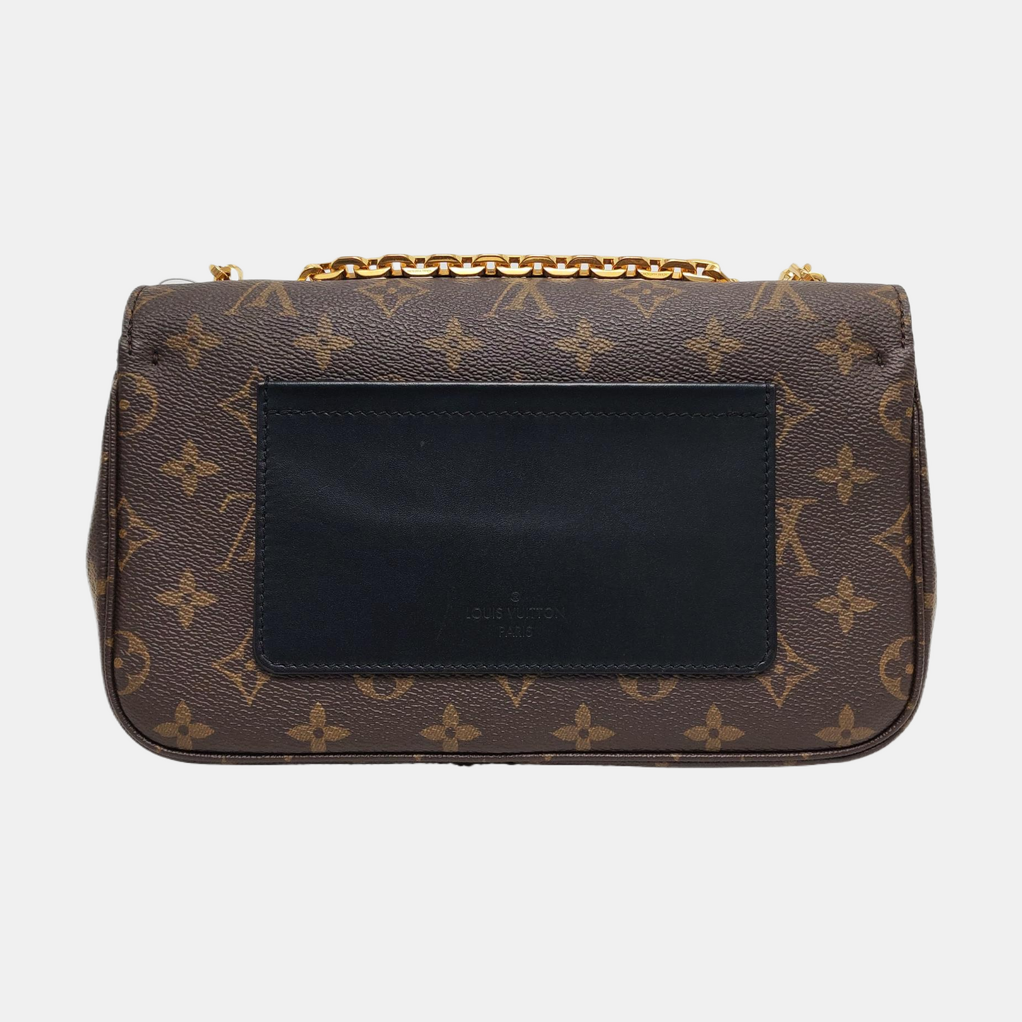 LOUIS VUITTON MARCEAU Brown Coated Canvas Monogram Single Shoulder Bag Crossbody Bag Gold Hardware-(SKU)-966233231