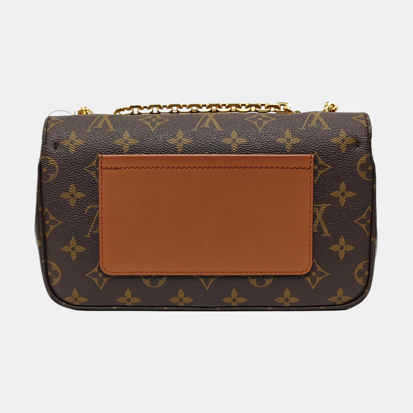 LOUIS VUITTON MARCEAU Brown Coated Canvas Monogram Single Shoulder Bag Crossbody Bag Gold Hardware-(SKU)-966263991