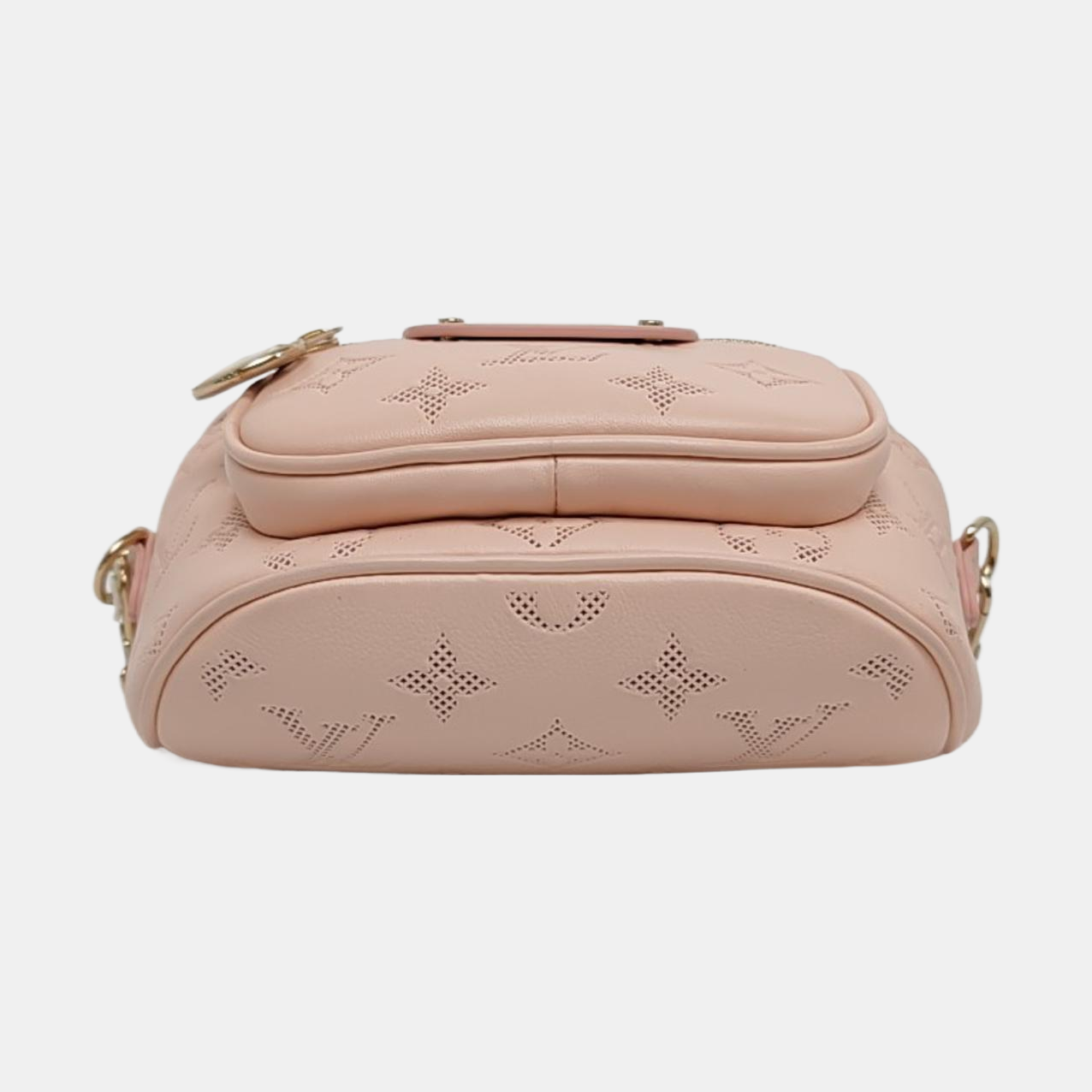 LOUIS VUITTON GRADIENT Mini Pink Calfskin Monogram Single Shoulder Bag Handbag Detachable Strap-(SKU)-966891620