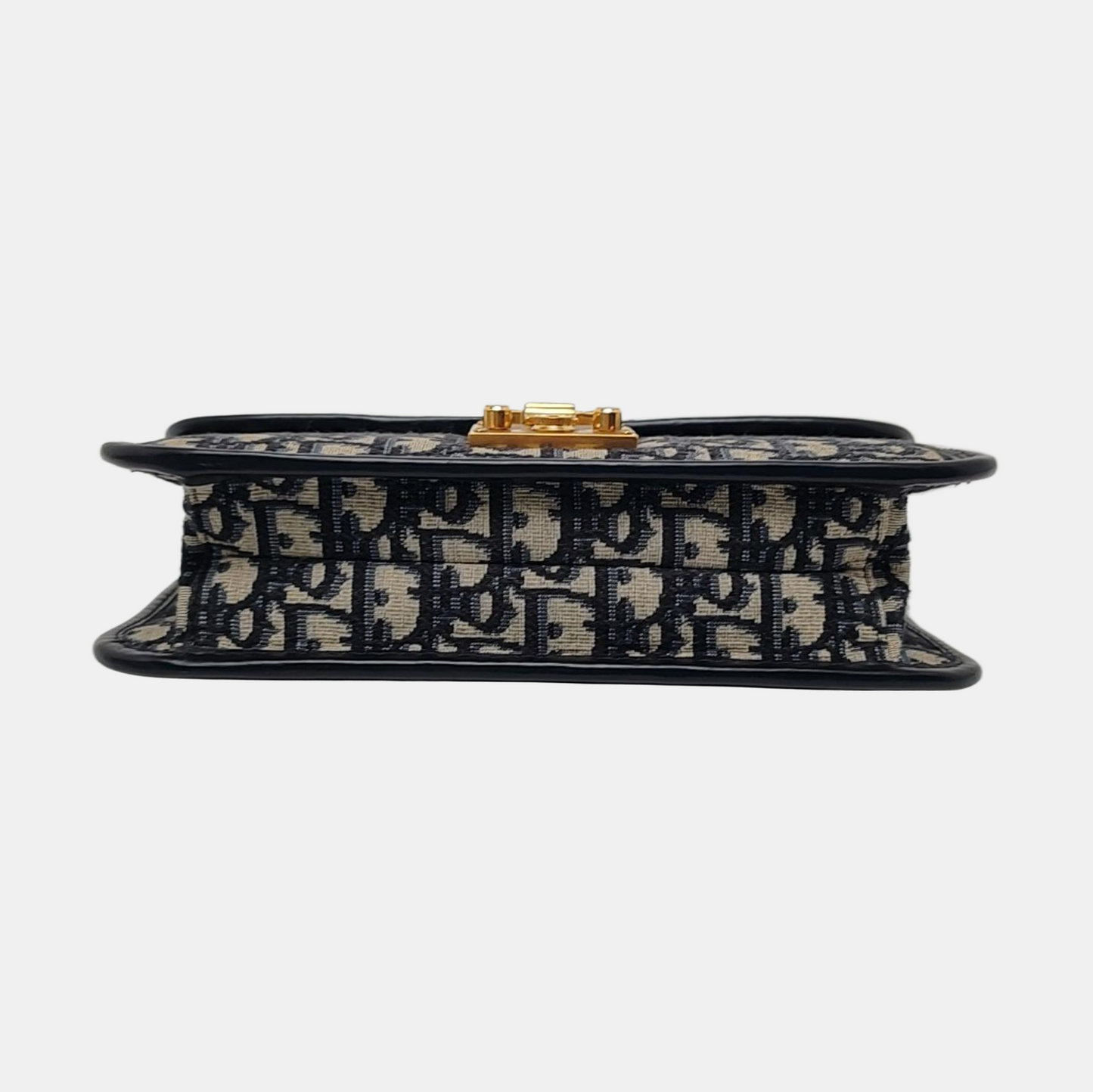 DIOR Dioraddict Beige Canvas Monogram Embossed Shoulder Bag Tote Crossbody Bag Gold Ruthenium Hardware Removable Strap-(SKU)-967071539