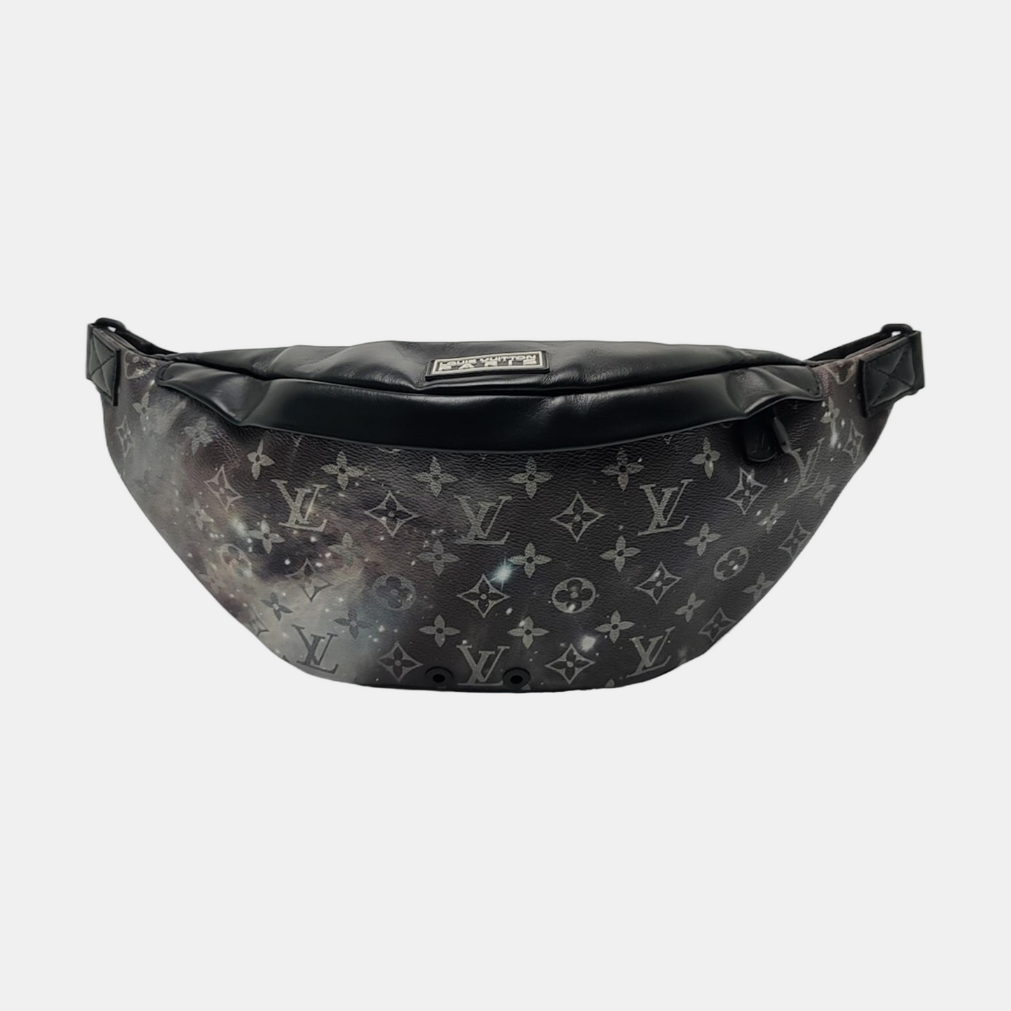 LOUIS VUITTON DISCOVERY Multicolor Coated Canvas Monogram Vernis Fanny Pack, Crossbody, and Chest Bag with Silver Hardware-(SKU)-967065104
