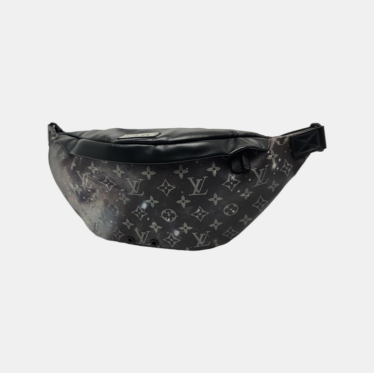 LOUIS VUITTON DISCOVERY Multicolor Coated Canvas Monogram Vernis Fanny Pack, Crossbody, and Chest Bag with Silver Hardware-(SKU)-967065104