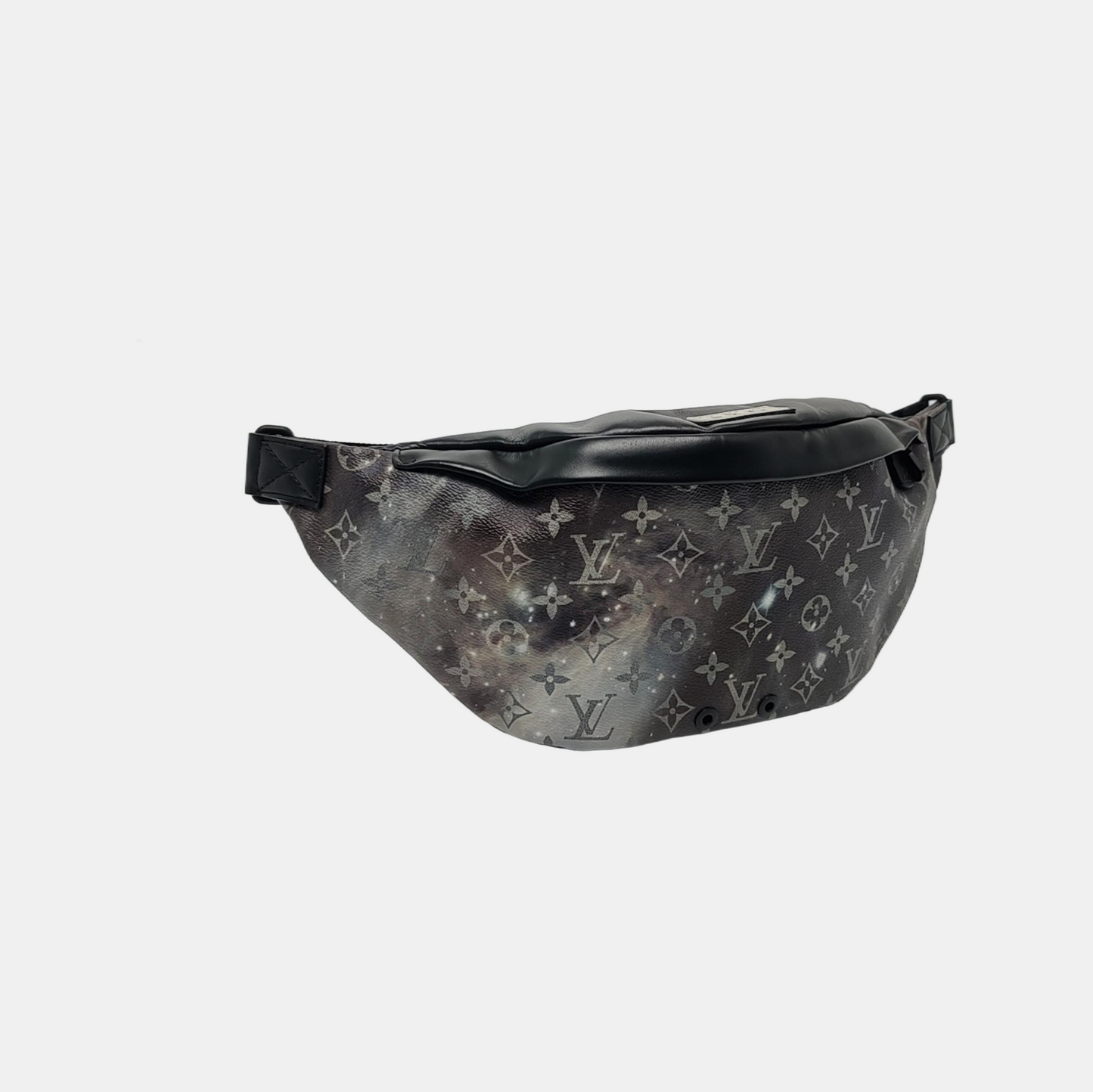 LOUIS VUITTON DISCOVERY Multicolor Coated Canvas Monogram Vernis Fanny Pack, Crossbody, and Chest Bag with Silver Hardware-(SKU)-967065104