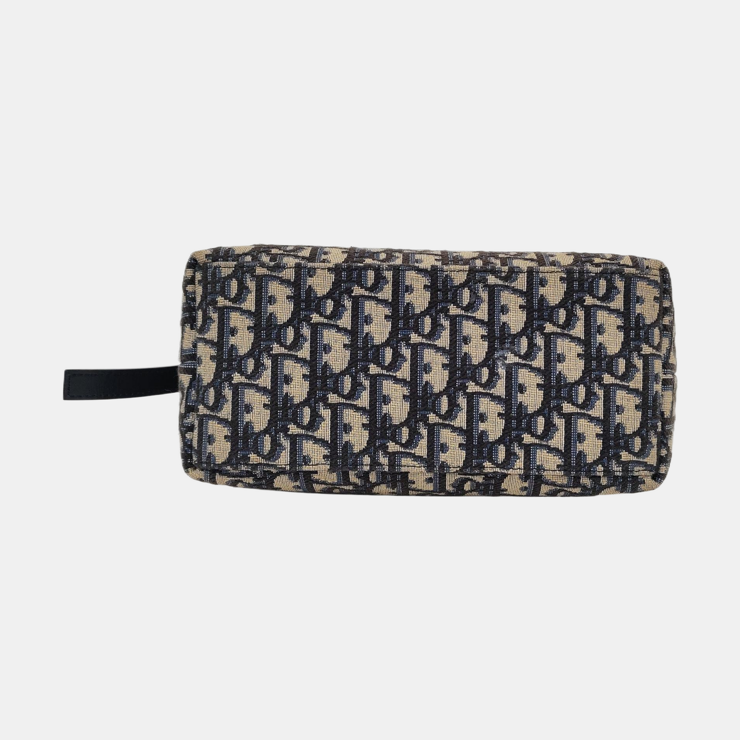 DIOR Diortravel Nomad Medium Gray Canvas Monogram Floral Jacquard Handbag Gold Hardware-(SKU)-967326935