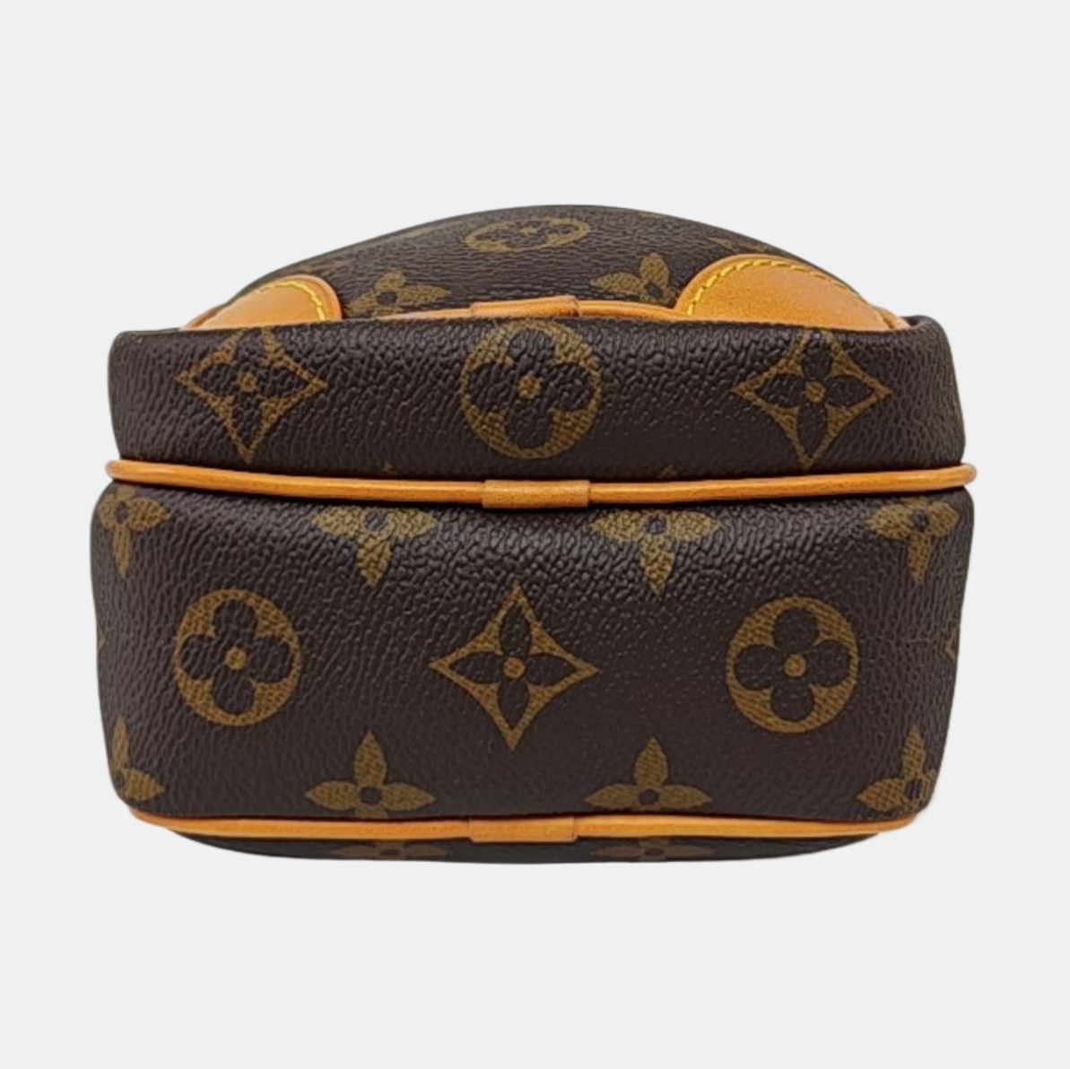 LOUIS VUITTON AMAZON Brown Coated Canvas Monogram Single Shoulder Bag Crossbody Bag with Gold Hardware-(SKU)-967684136