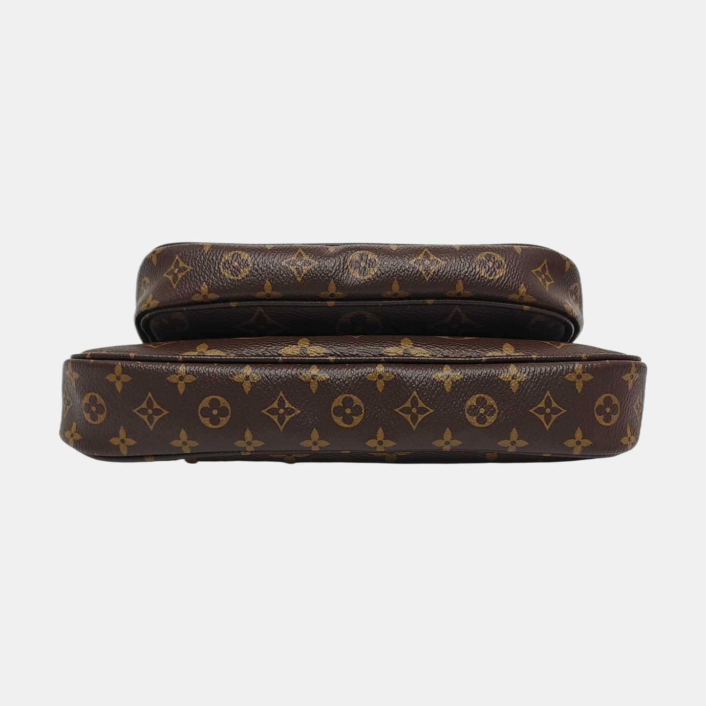 LOUIS VUITTON MULTI Medium Brown Coated Canvas Monogram Five-in-One Single Shoulder Bag Handbag Crossbody Bag with Detachable Strap and Pockets-(SKU)-967515730