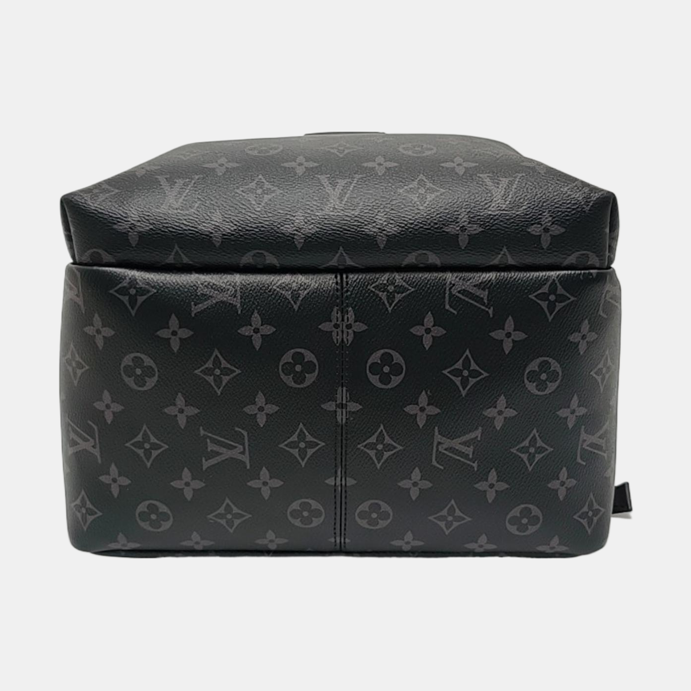 LOUIS VUITTON DISCOVERY Small Black Coated Canvas Monogram Black Samurai Backpack Tote Bag with Silver Hardware-(SKU)-967721864