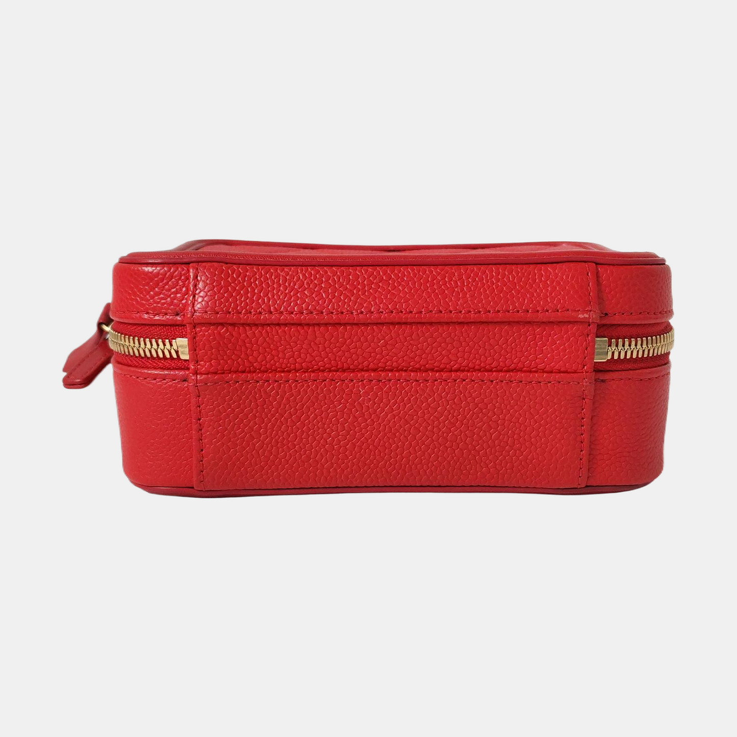 CHANEL FILIGREE Small Red Calfskin Quilted Shoulder Bag Crossbody Bag with Gold Hardware-(SKU)-967530368