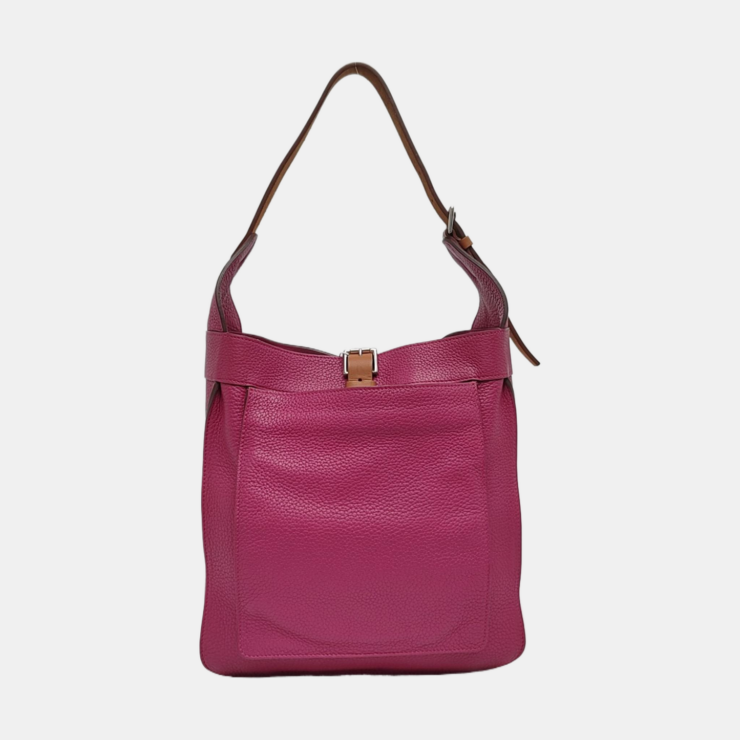 HERMÈS Marwari Small Lavender Clemence Leather Crossbody Shoulder Bag Handbag Hardware 🄿-(SKU)-968149612
