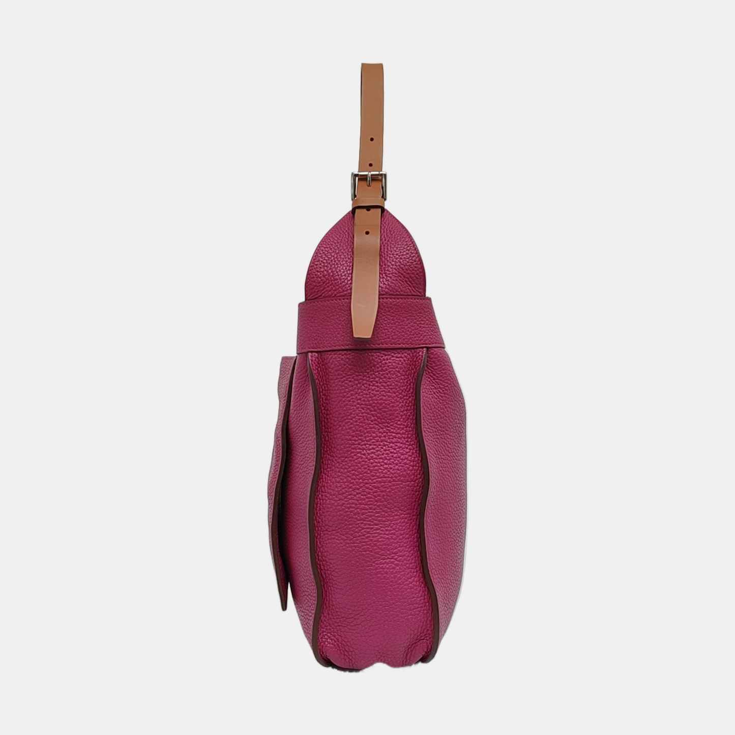 HERMÈS Marwari Small Lavender Clemence Leather Crossbody Shoulder Bag Handbag Hardware 🄿-(SKU)-968149612