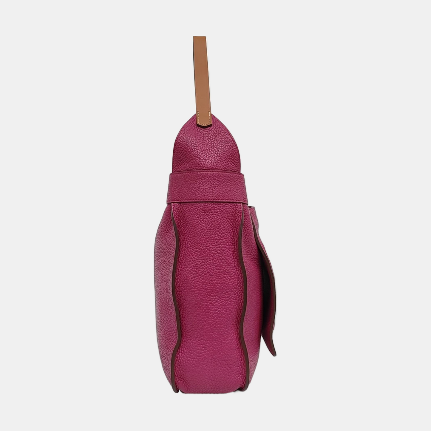 HERMÈS Marwari Small Lavender Clemence Leather Crossbody Shoulder Bag Handbag Hardware 🄿-(SKU)-968149612