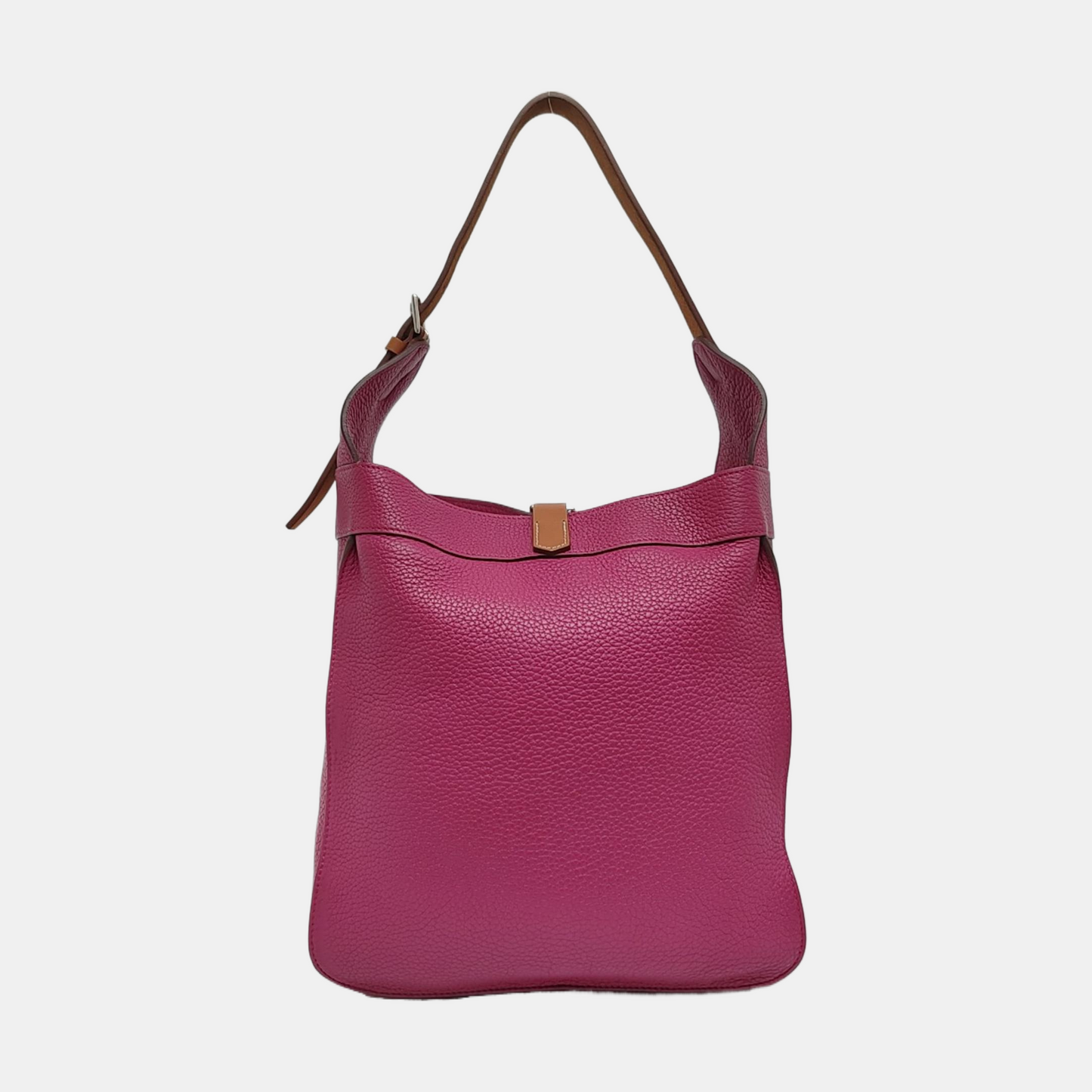 HERMÈS Marwari Small Lavender Clemence Leather Crossbody Shoulder Bag Handbag Hardware 🄿-(SKU)-968149612