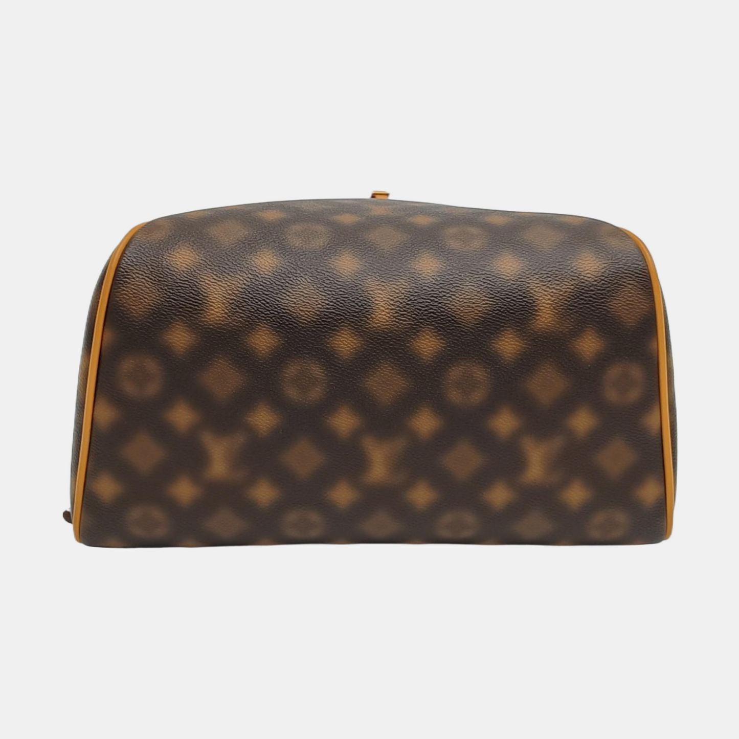 LOUIS VUITTON EXCURSION Brown Coated Canvas Monogram Backpack with Gold Hardware-(SKU)-968153919