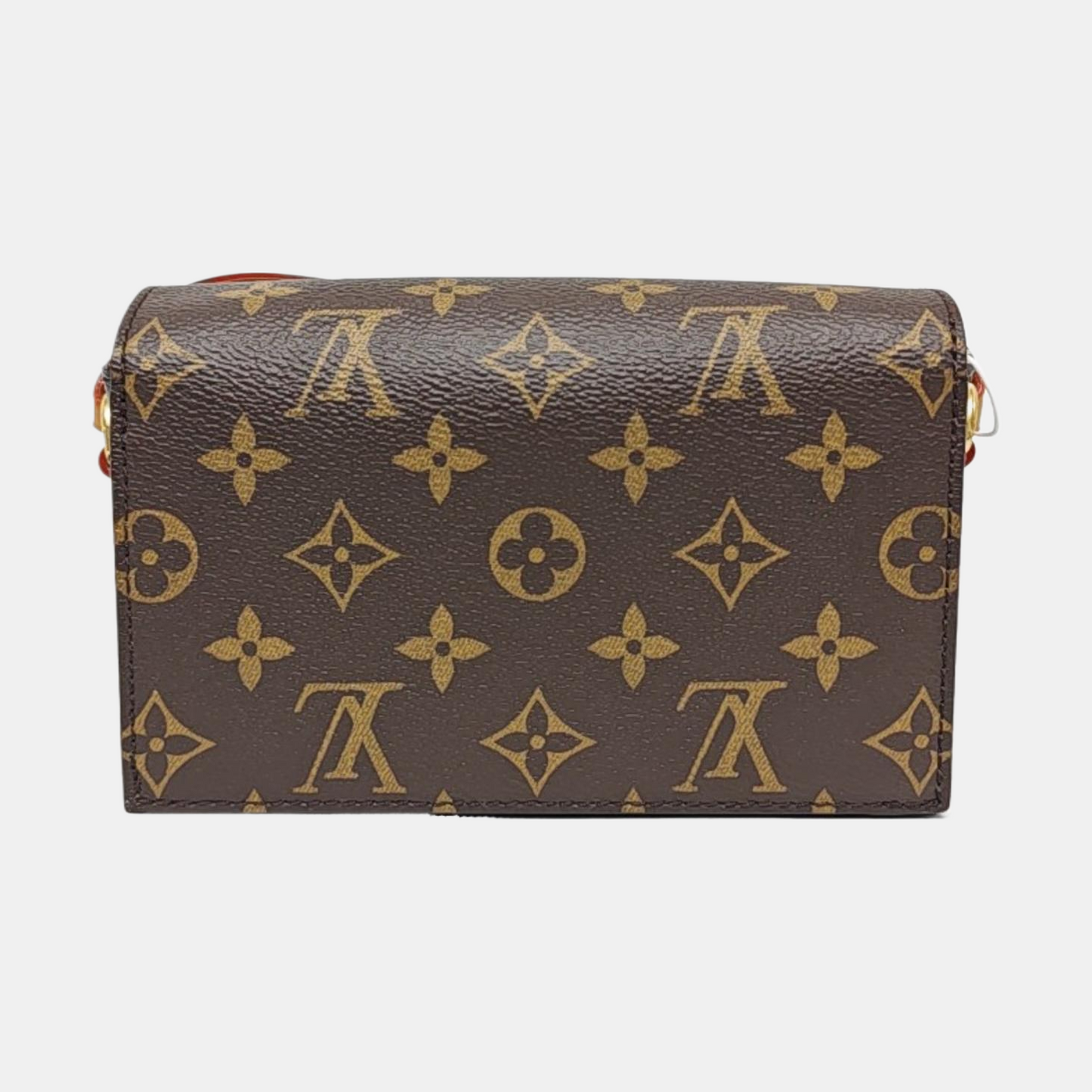 LOUIS VUITTON STEAMER Mini Deep Brown Coated Canvas Monogram Crossbody Shoulder Bag with Golden Hardware-(SKU)-968395266