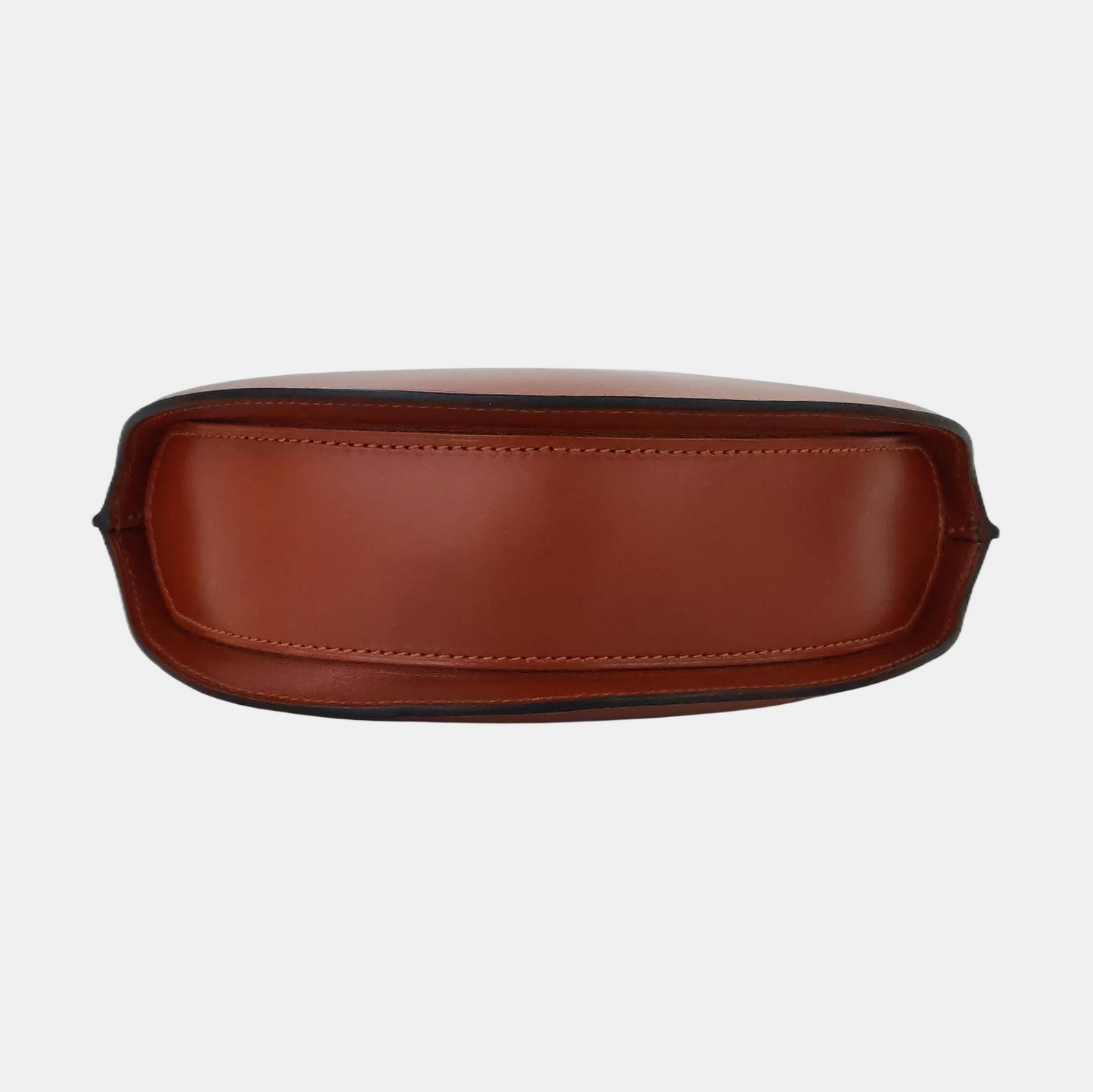 HERMÈS Baton De Craie Bronze BOX Leather Single Shoulder Bag Crossbody Bag Silver Hardware X-(SKU)-967228707