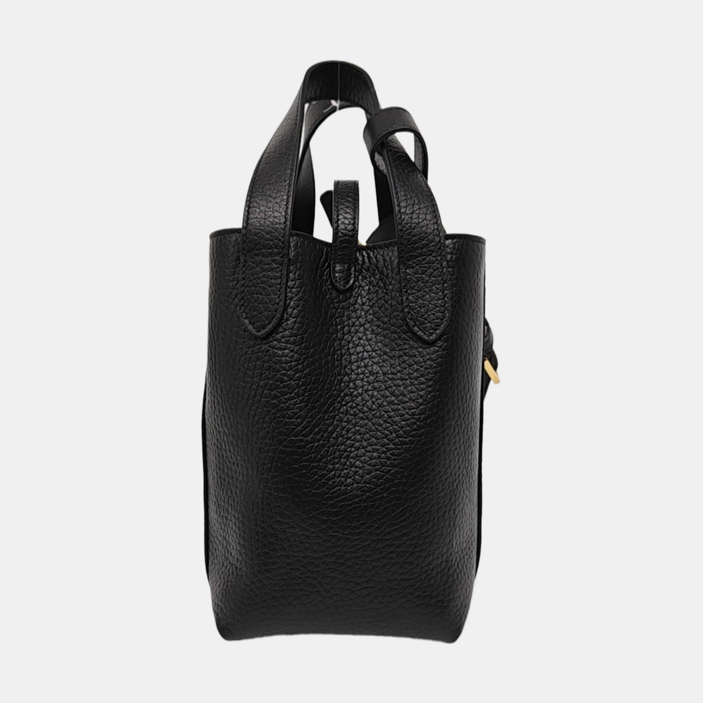 DIOR CD Signature Small Black Leather Crossbody Bag with Gold Hardware and Removable Strap-(SKU)-968313173