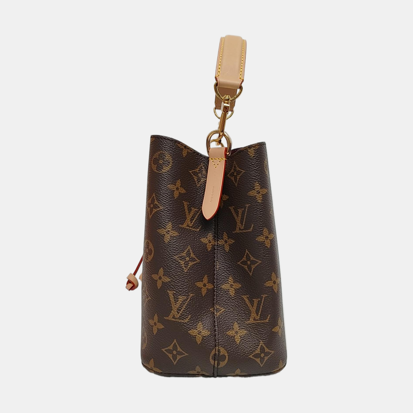 LOUIS VUITTON NÉONOÉ BB Brown Coated Canvas Monogram Crossbody Shoulder Bag Golden Hardware 2 Removable Straps-(SKU)-969181432