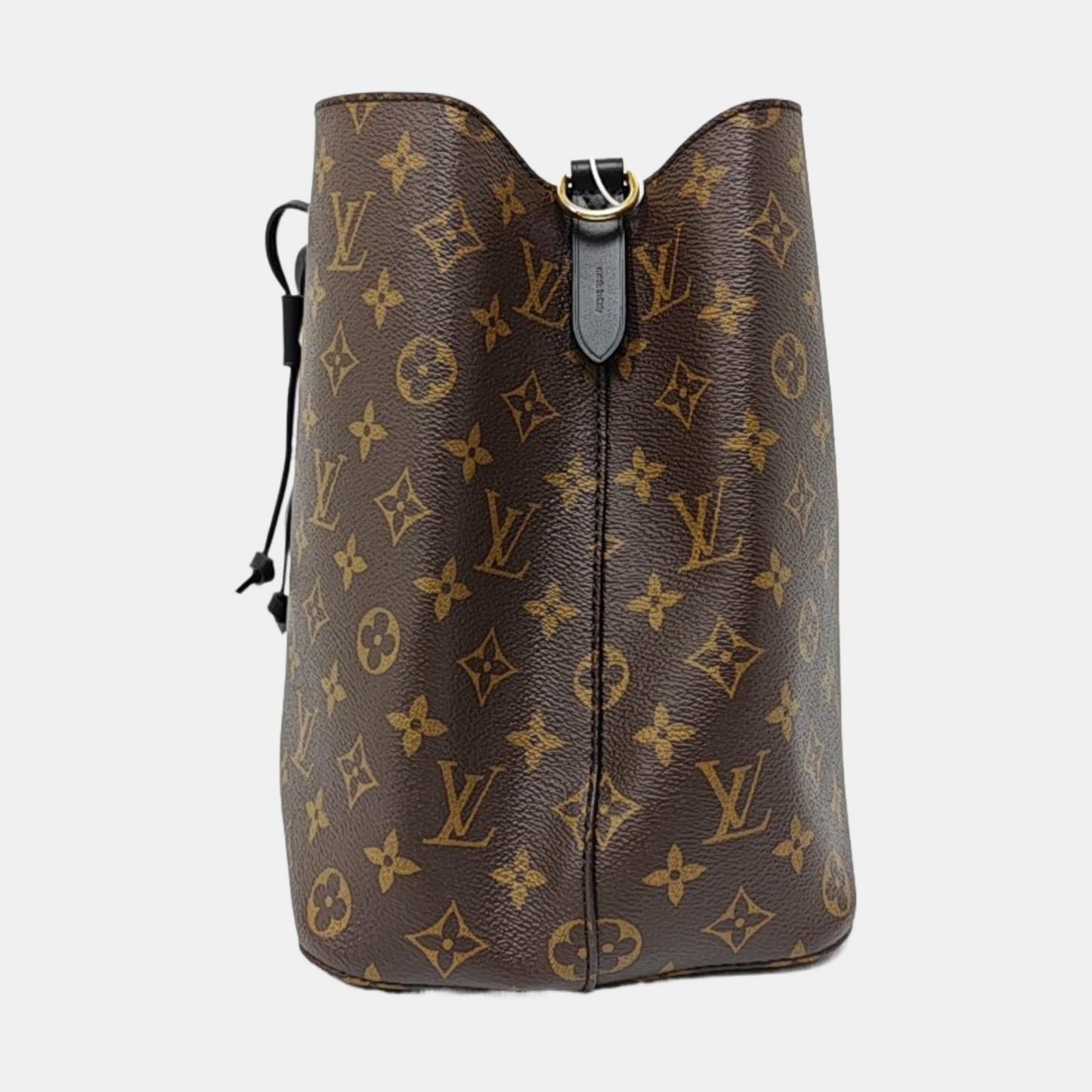 LOUIS VUITTON NÉONOÉ Medium Brown Coated Canvas Monogram Neverfull Shoulder Bag with Gold Hardware and Detachable Strap-(SKU)-964794729