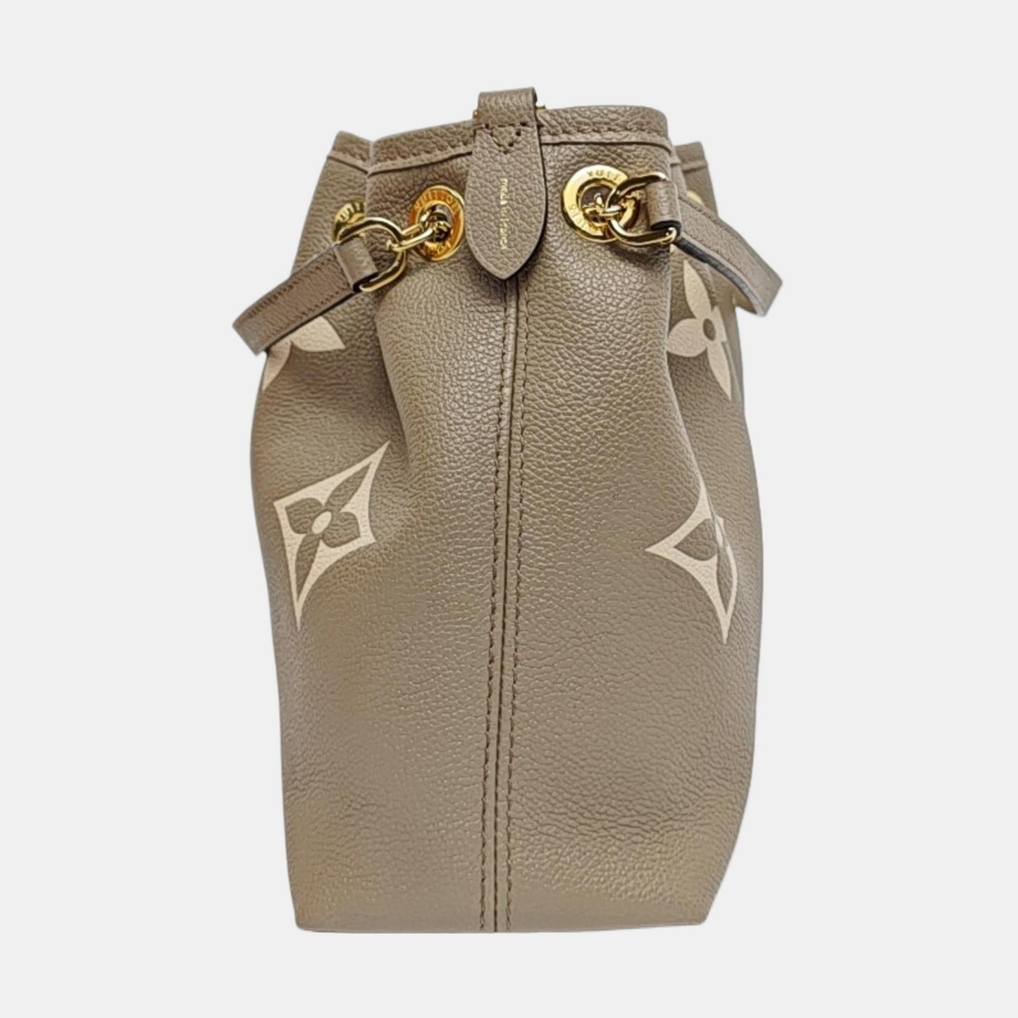 LOUIS VUITTON BUNDLE Elephant Grey Calfskin Monogram Crossbody Bag, Handle Bag, Shoulder Bag with Detachable Strap, Golden Hardware, Pouch Detachable-(SKU)-969173040