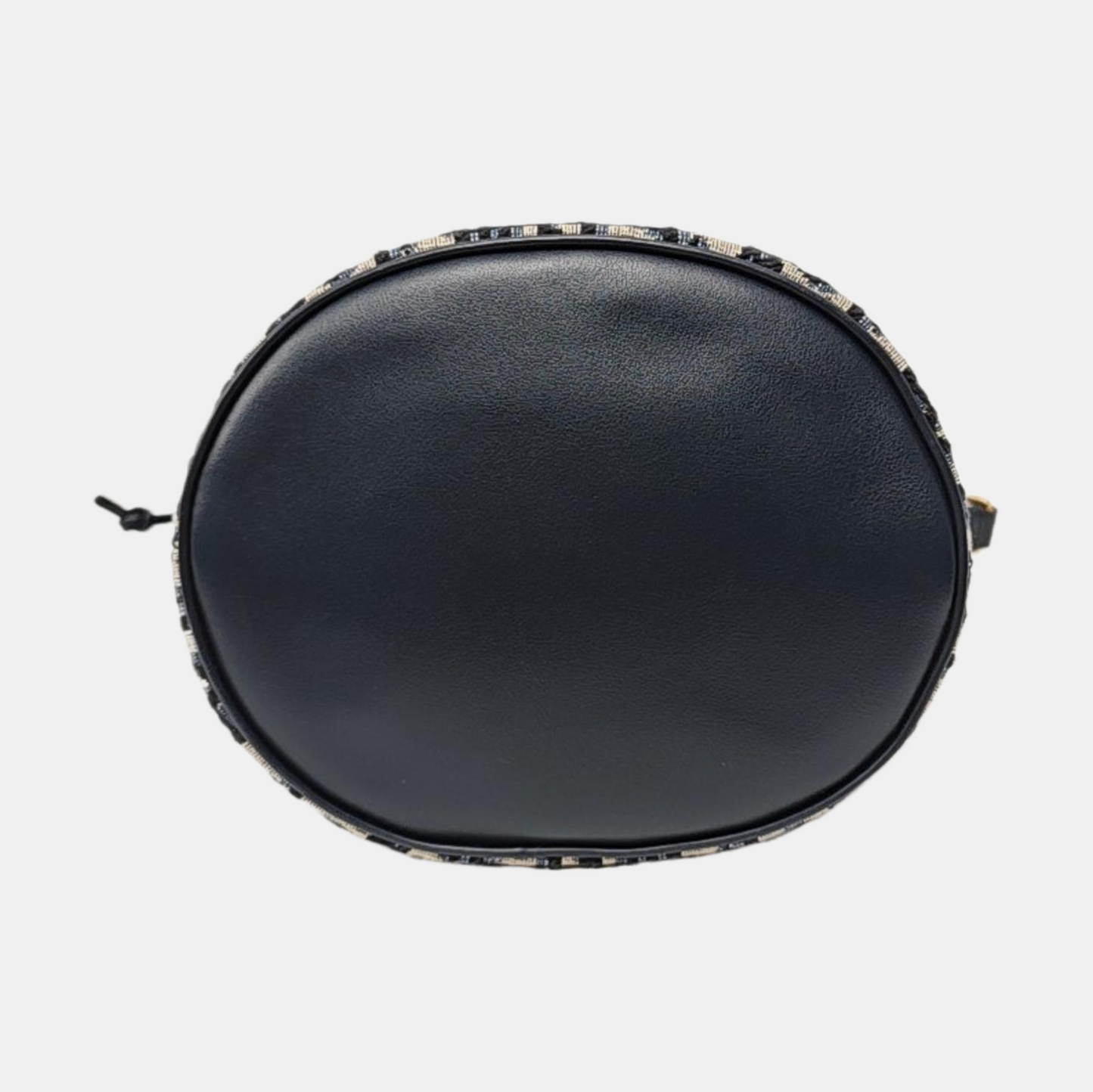 DIOR 30 Montaigne Mini Blue Fabric Monogram Embossed Shoulder Bag Tote Crossbody Bag Gold Hardware Removable Strap-(SKU)-969653781