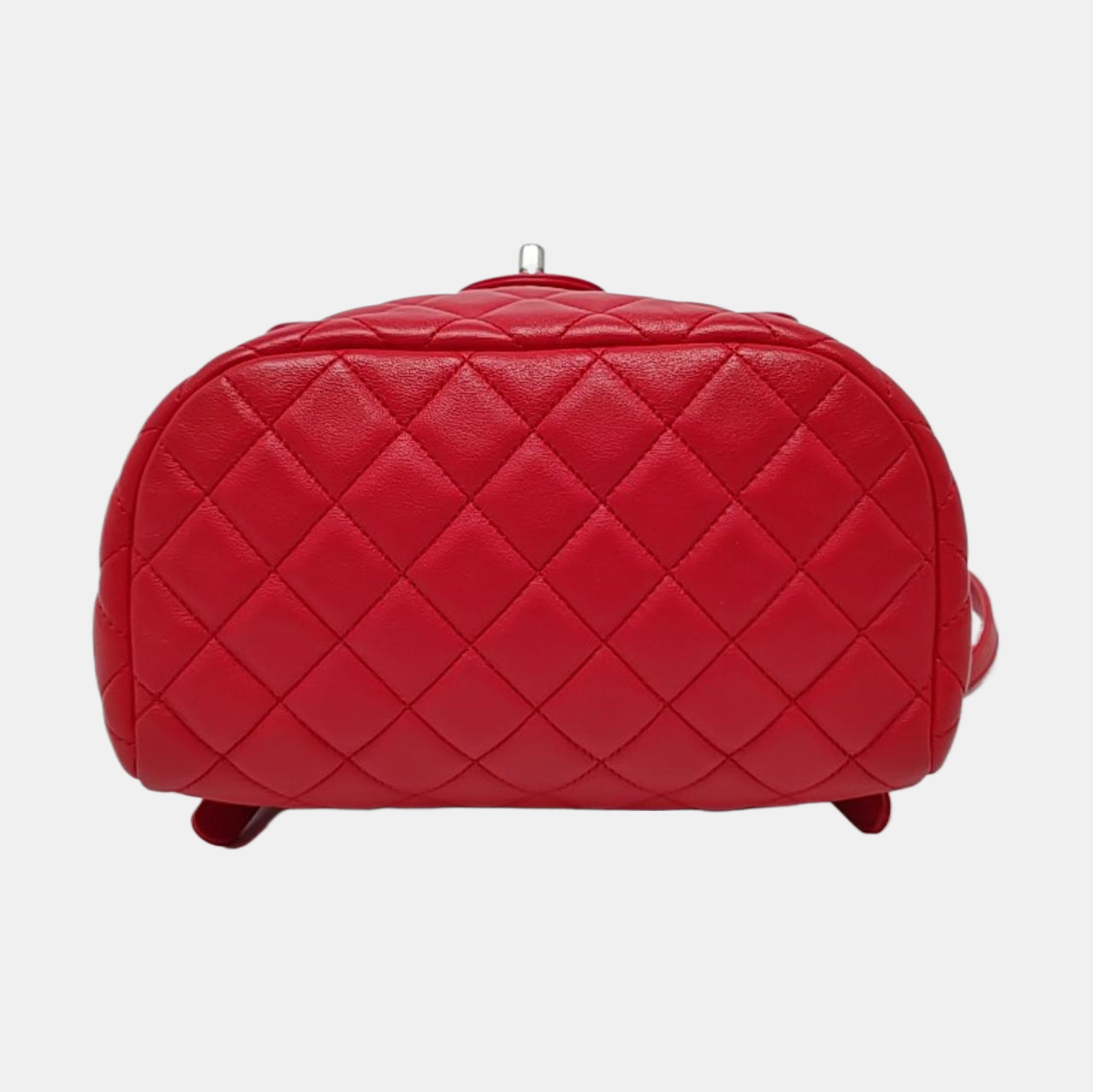 CHANEL URBAN SPIRIT Small Red Leather Quilted Backpack with Removable Strap-(SKU)-969826717