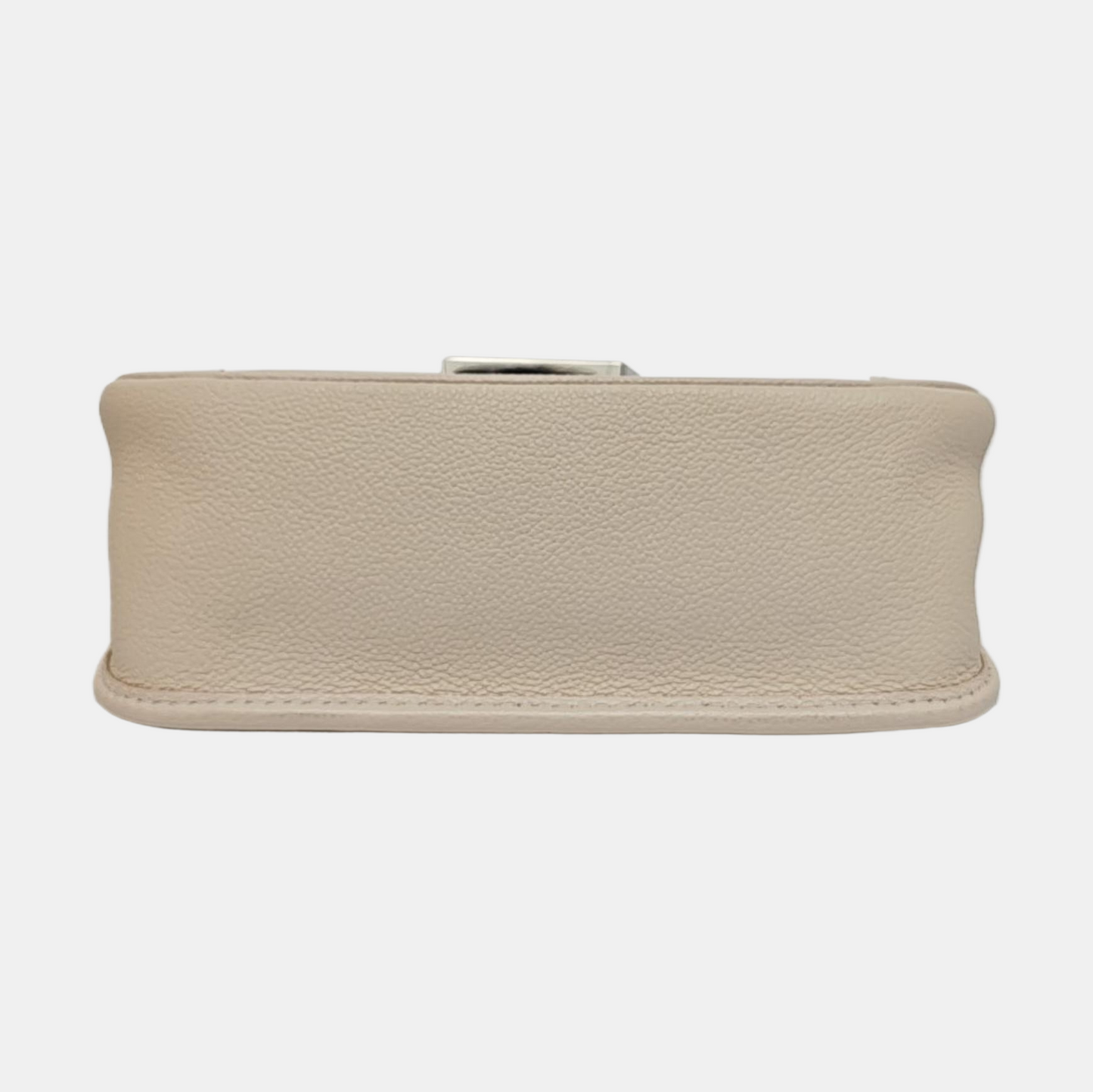 LOUIS VUITTON BUCI White EPI Calfskin Water Ripple Pattern Single Shoulder Bag Handbag Silver Hardware Removable Shoulder Strap Complete Accessories-(SKU)-970011004