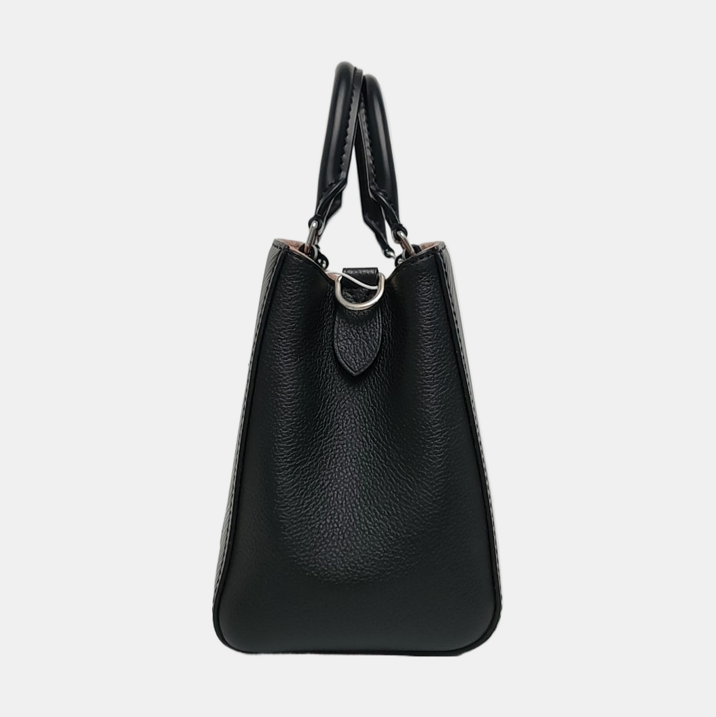 LOUIS VUITTON MARELLE TOTE Black EPI Leather Water Ripple Shoulder Bag Tote Bag Crossbody Bag Adjustable Strap Silver Hardware Pockets Removable Strap-(SKU)-970442017