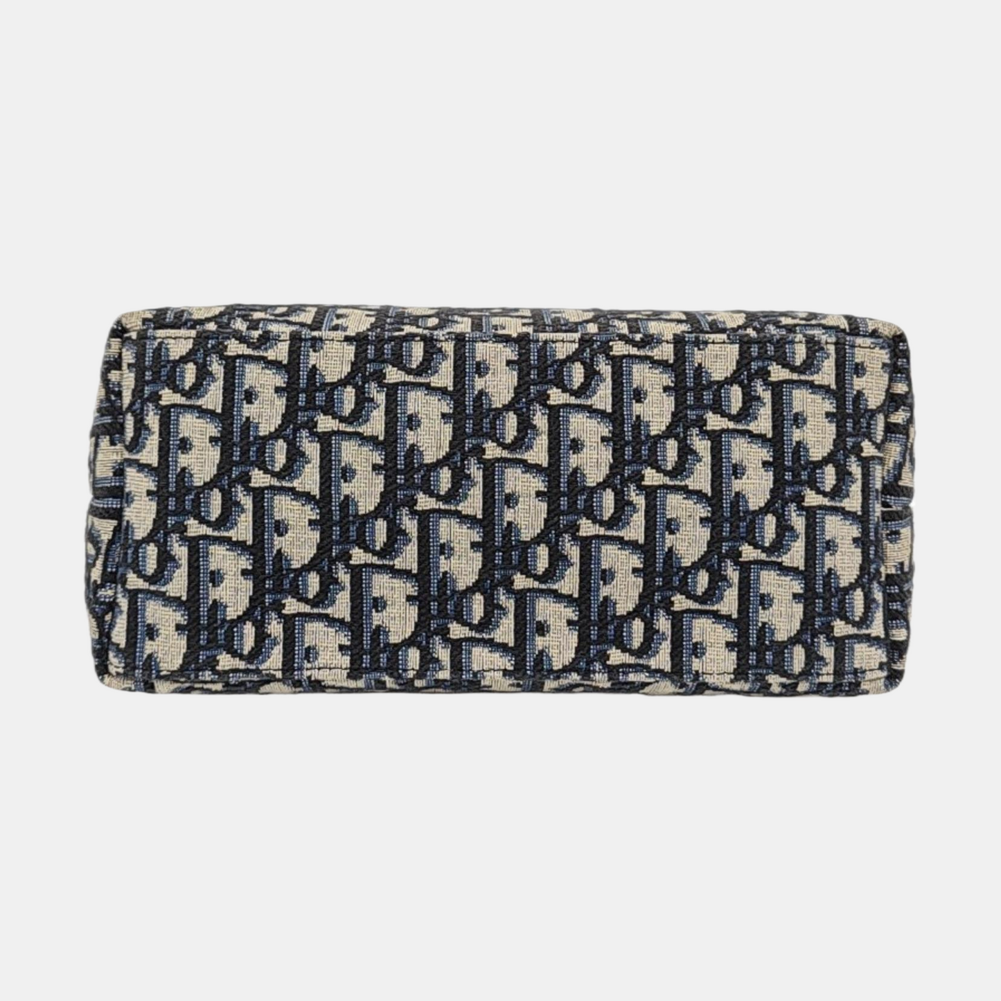 DIOR Diortravel Nomad Medium Grey Canvas Monogram Embroidered Crossbody Bag Tote Bag Golden Hardware-(SKU)-968688987