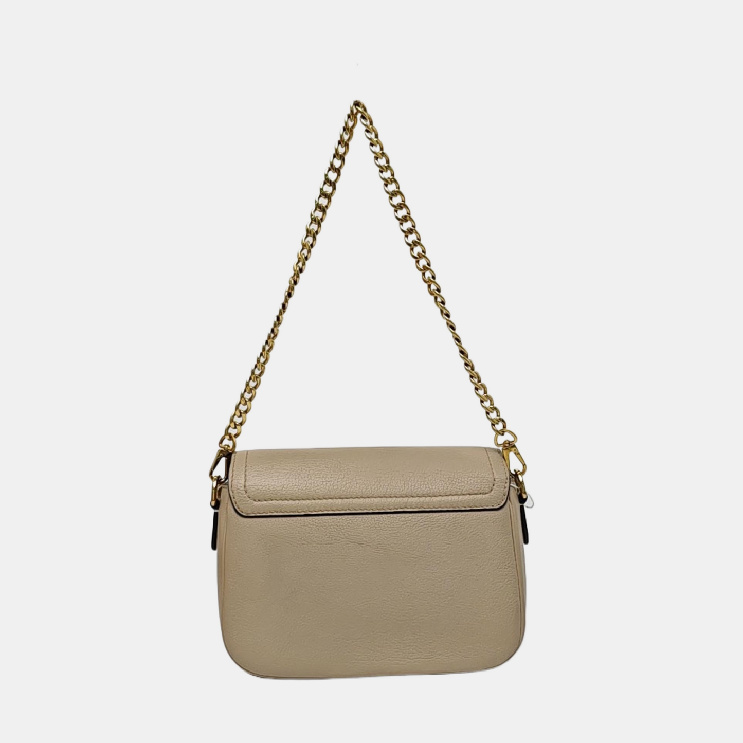 LOUIS VUITTON LOCKME TENDER Khaki Leather Single Shoulder Bag Crossbody Shoulder Bag 2 Removable Shoulder Straps Golden Hardware Complete Accessories-(SKU)-970899092