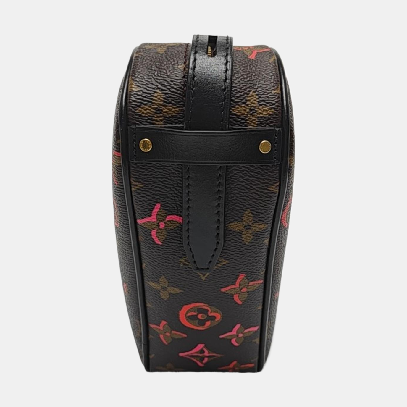LOUIS VUITTON GAME ON Brown Coated Canvas Monogram Single Shoulder Bag Tote Bag Crossbody Bag Golden Hardware-(SKU)-970765568