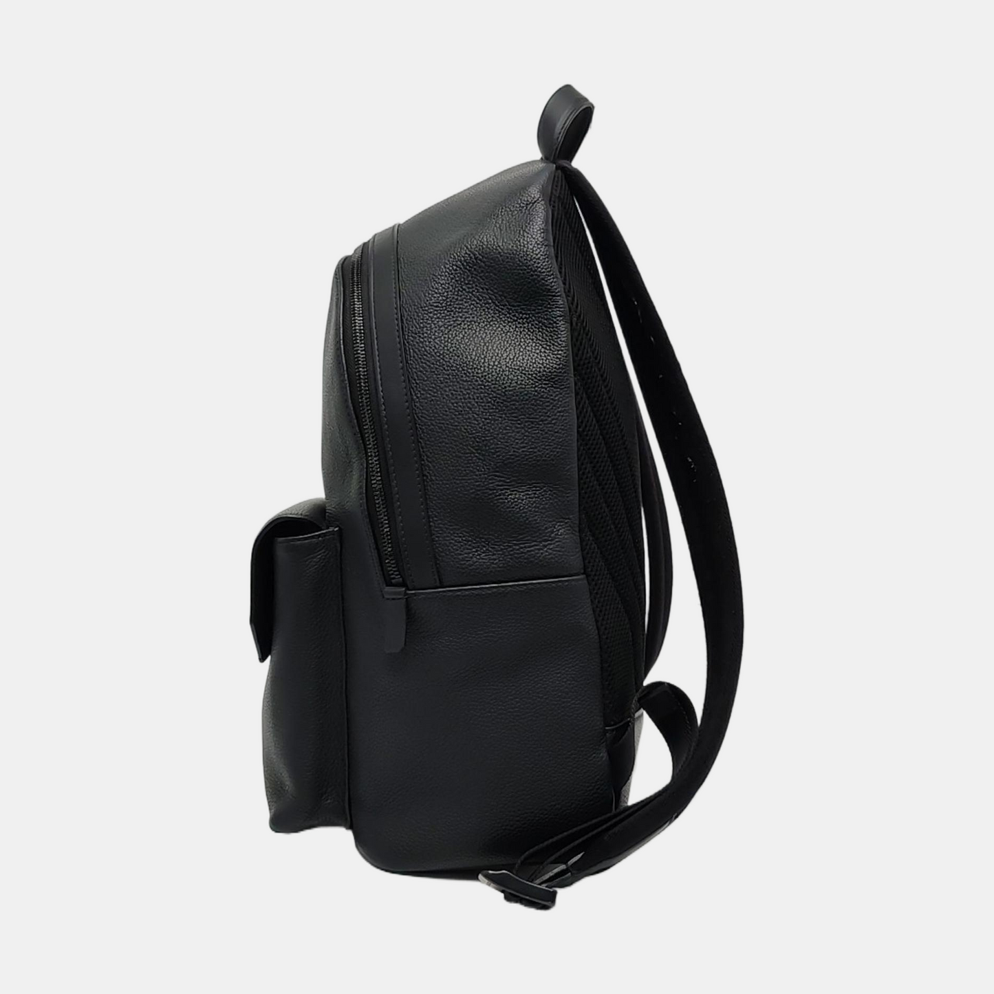 LOUIS VUITTON AEROGRAM Black Calfskin Backpack Black Hardware-(SKU)-970857178