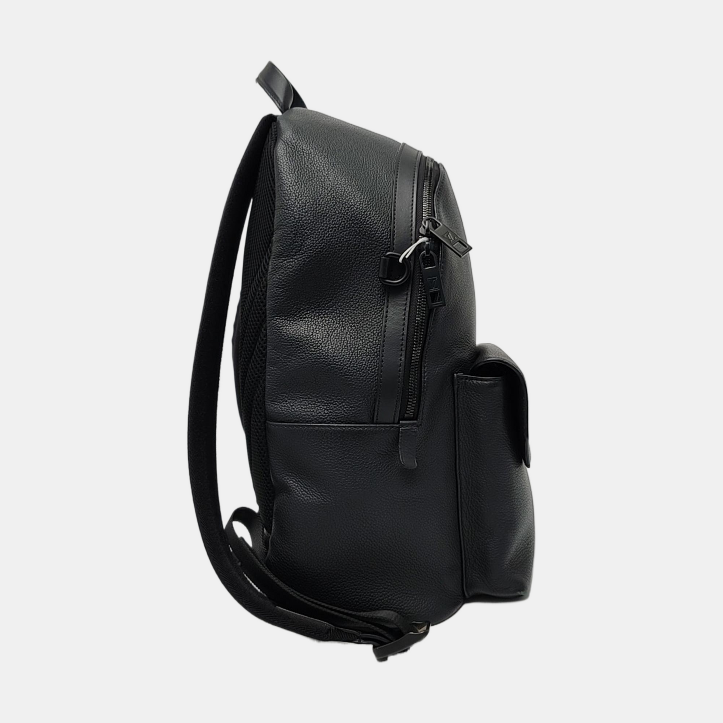 LOUIS VUITTON AEROGRAM Black Calfskin Backpack Black Hardware-(SKU)-970857178