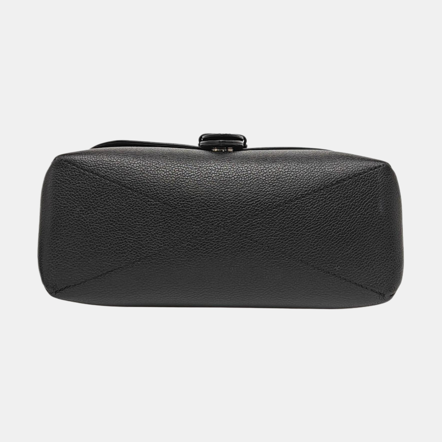 LOUIS VUITTON SAUMUR Black Coated Canvas Monogram Messenger Bag, Single Shoulder Bag, Crossbody Bag, Handbag, Black Hardware, Detachable Shoulder Strap, Accessories Included-(SKU)-971022749