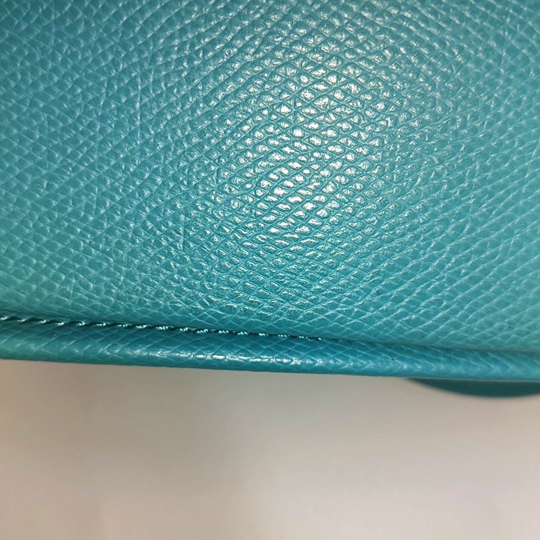 COACH CORA Light Blue Cowhide Crossbody Tote Shoulder Bag Golden hardware Removable shoulder strap-(SKU)-14348899