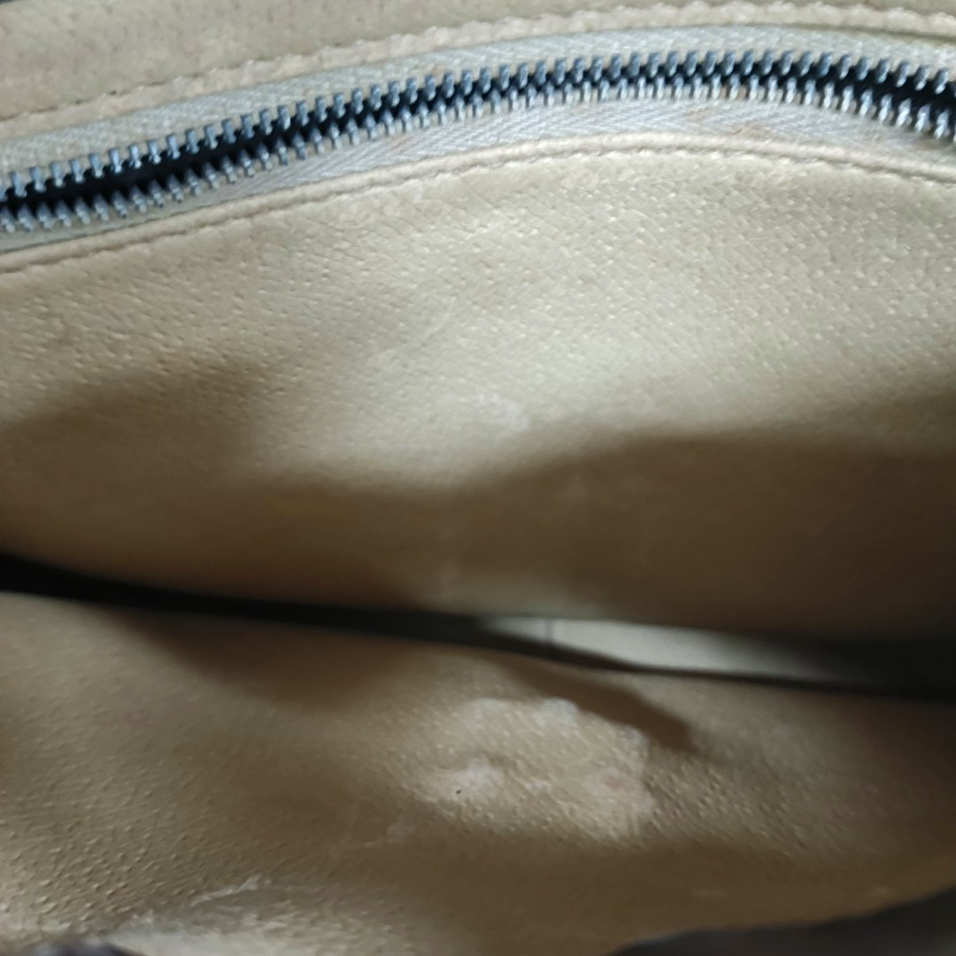 GUCCI GG Messenger Brown Canvas Monogram Shoulder Bag Golden hardware Vintage model-(SKU)-13122359